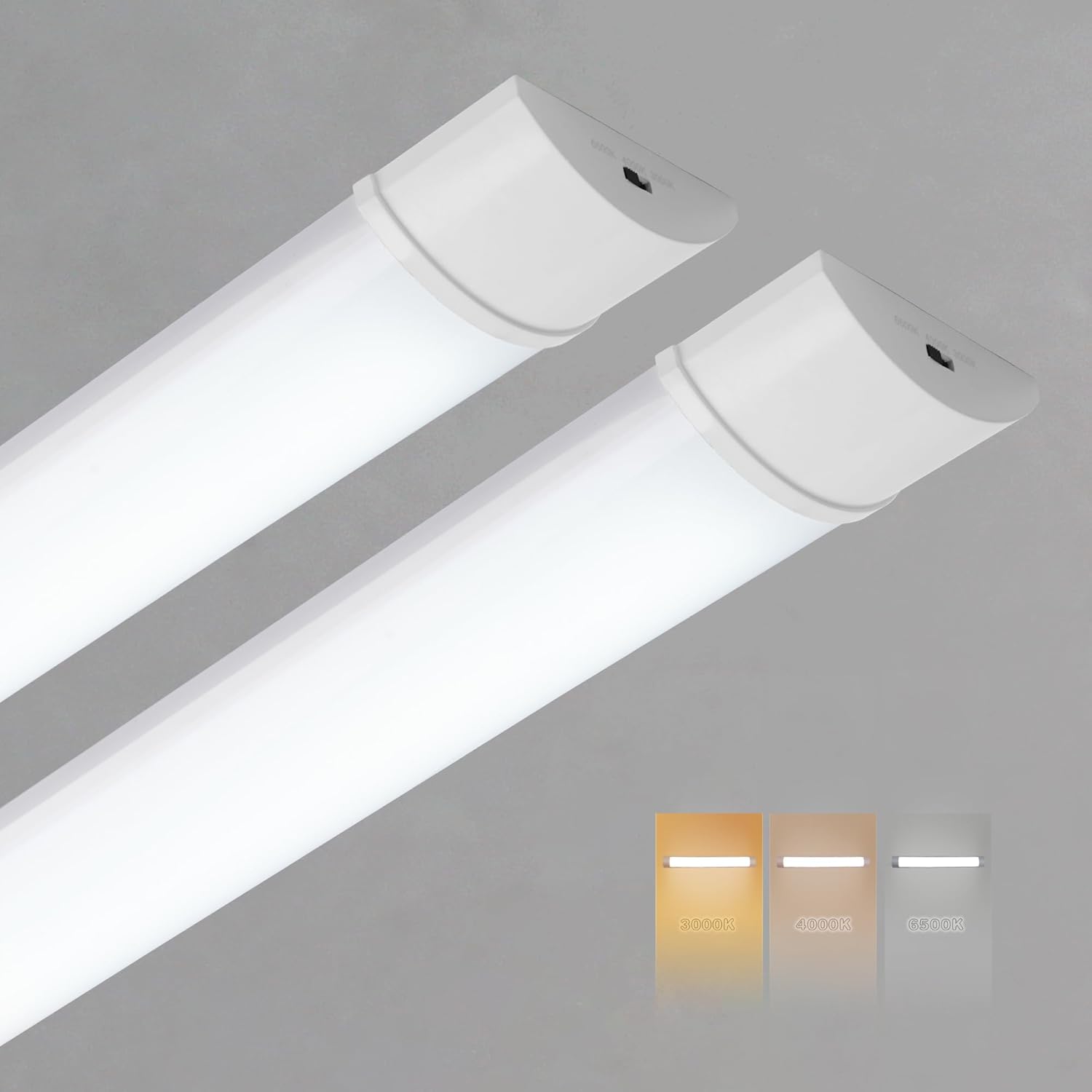 Sundertech 2 Pezzi Lampada a Tubo LED 120CM 34W 3750lm - immagine 1