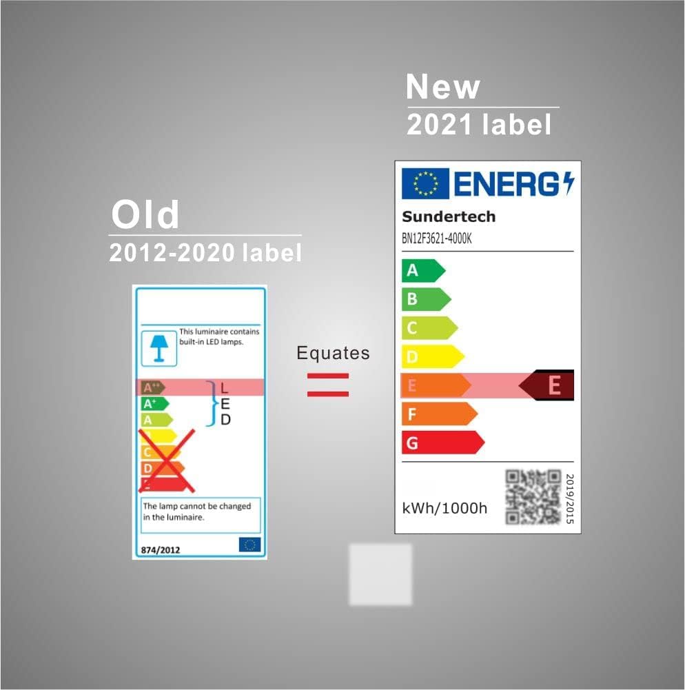 Sundertech 2 Pezzi Lampada a Tubo LED 120CM 34W 3750lm - immagine 5