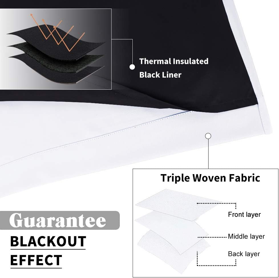 Pony Dance Tende Oscuranti 100% Bianche con Anelli - immagine 6