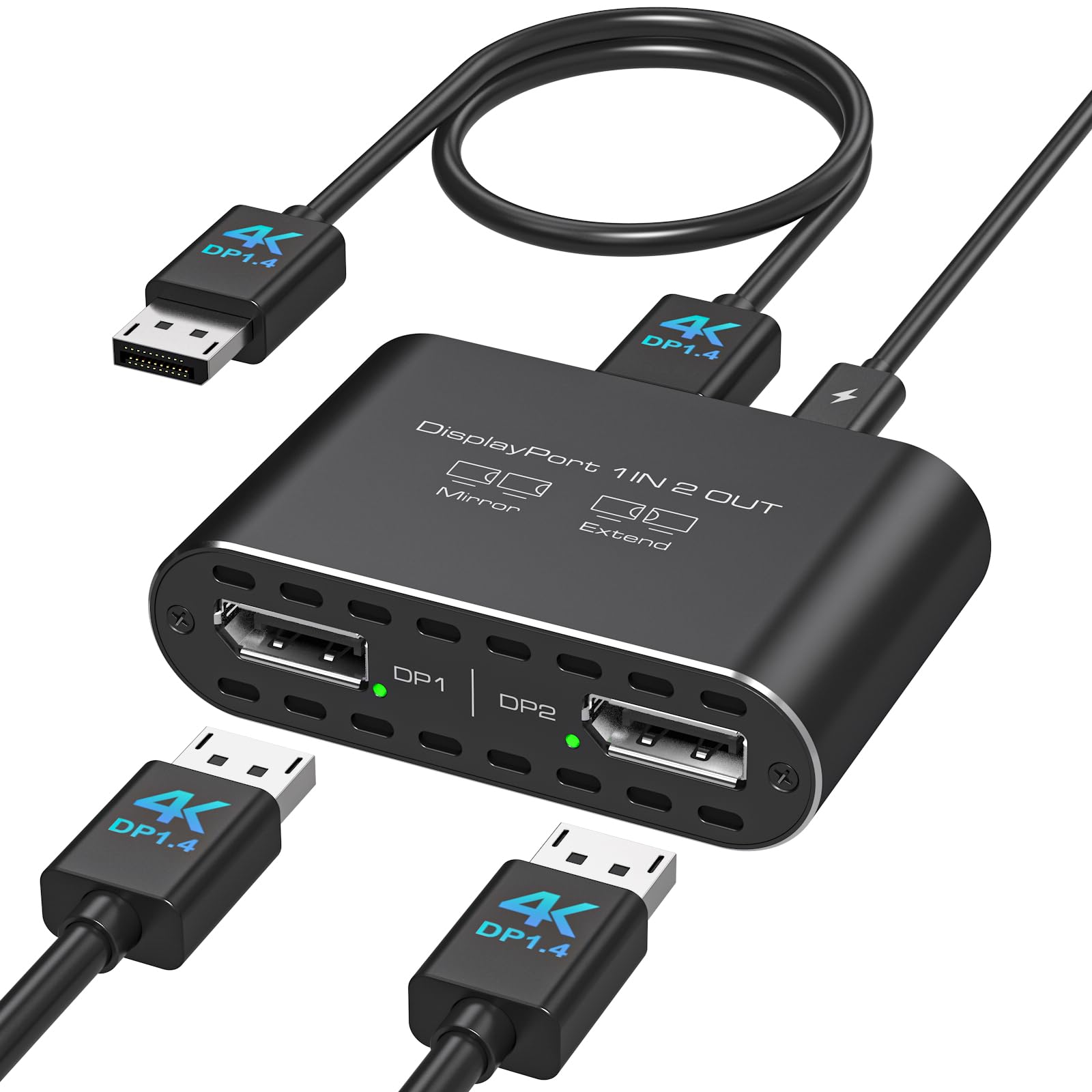 Adattatore Display Splitter Dual 4K@120Hz Displayport