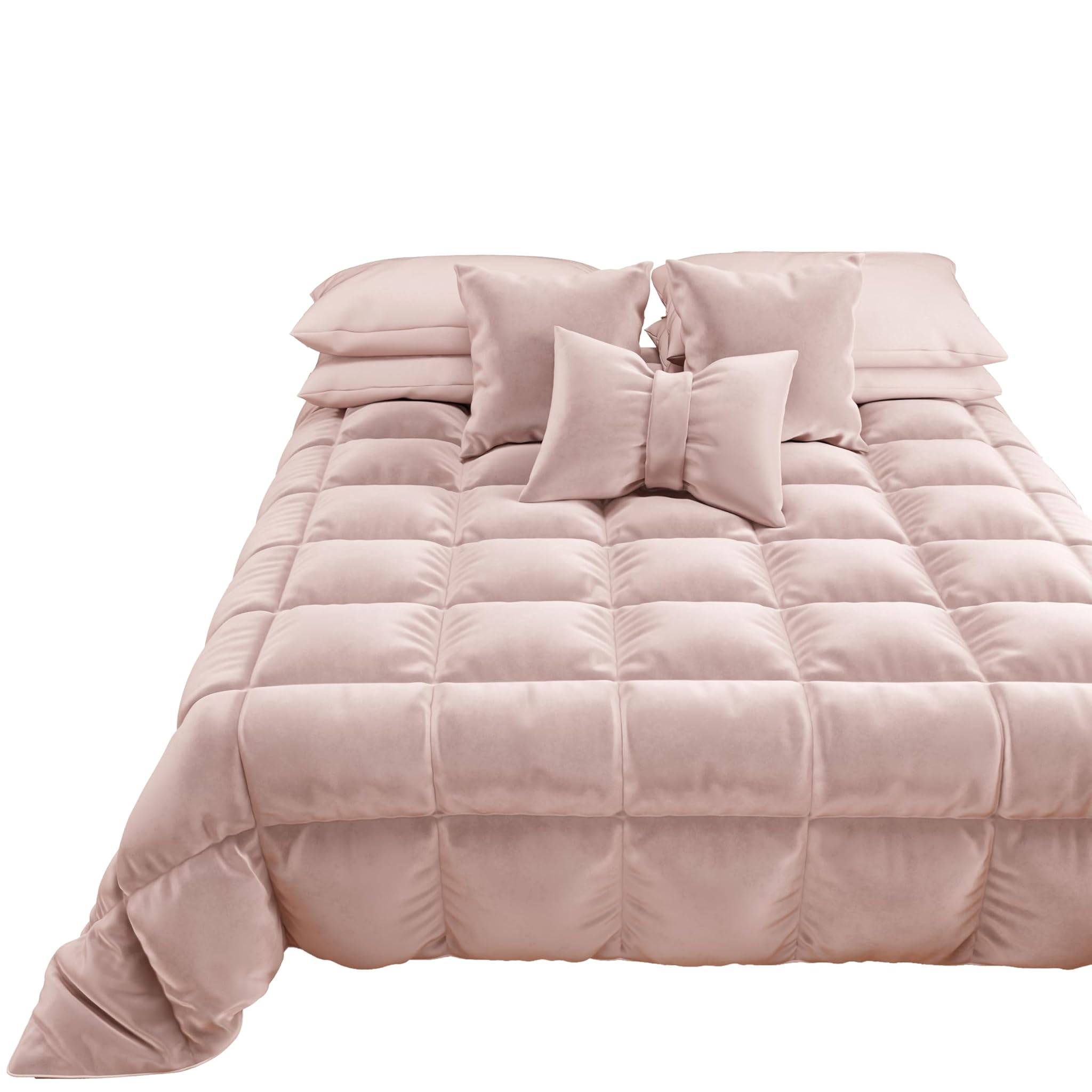 Petti Artigiani Italiani - Trapunta Velluto Matrimoniale 350 g/m²