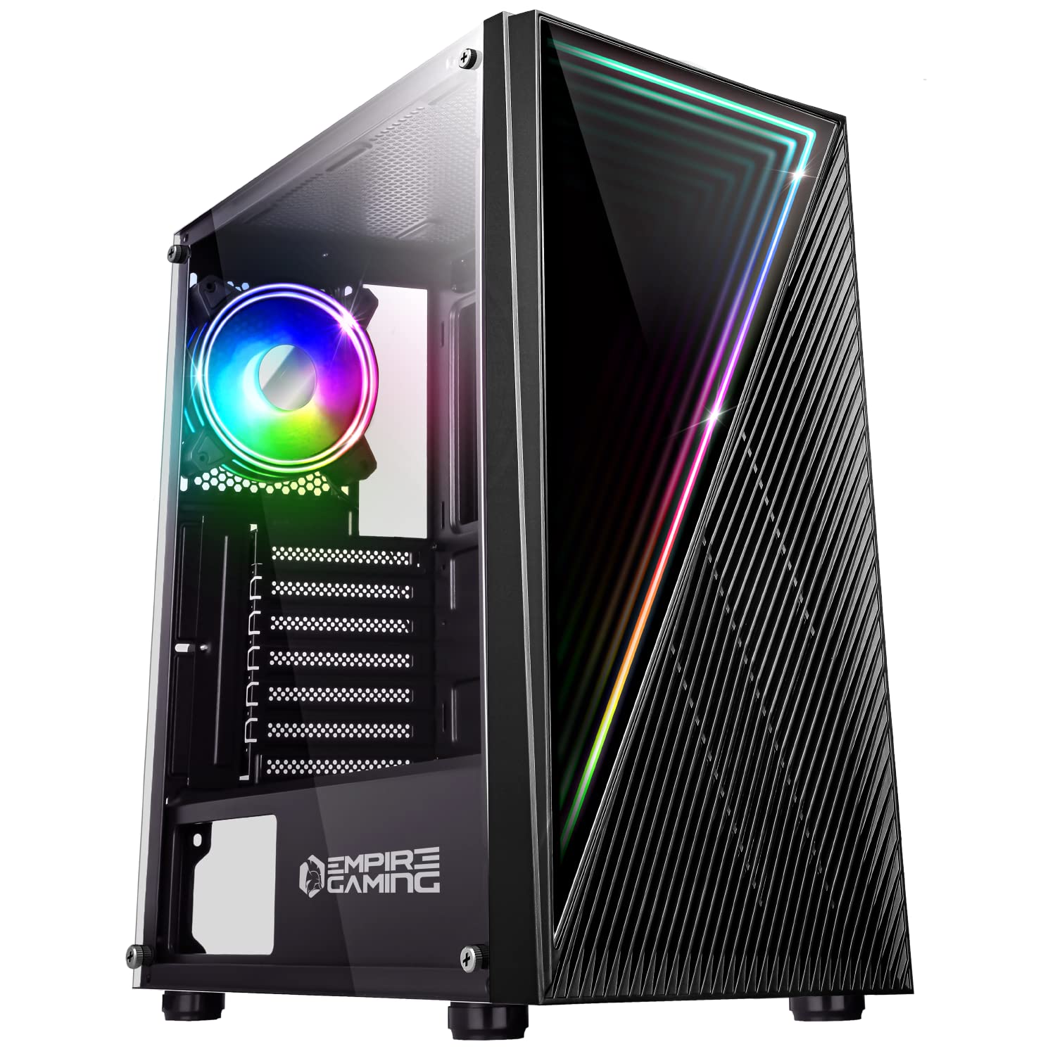 Empire Gaming Case PC Crystal ARGB Mid-Tower Nero
