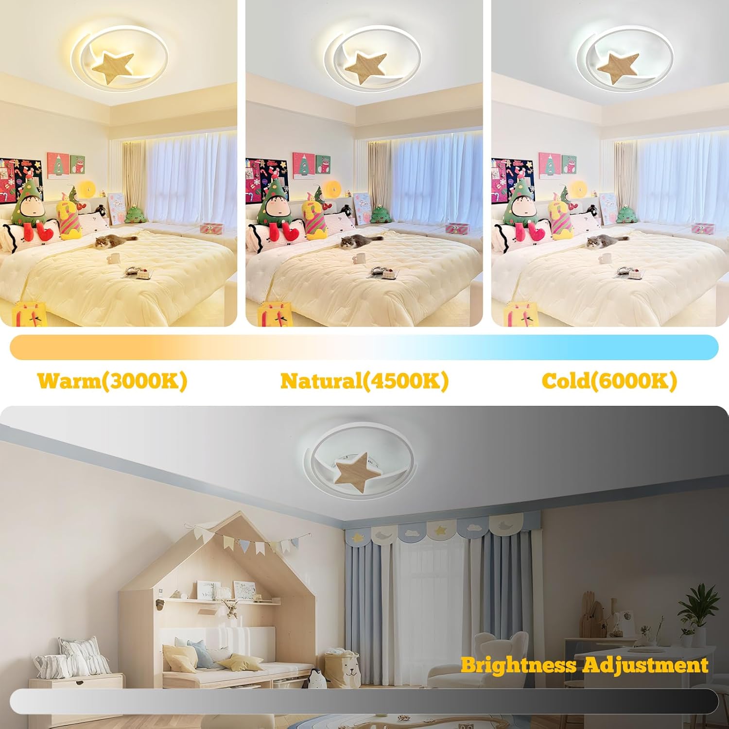 Plafoniera LED Soffitto Dimmerabile 50CM 42W - immagine 2