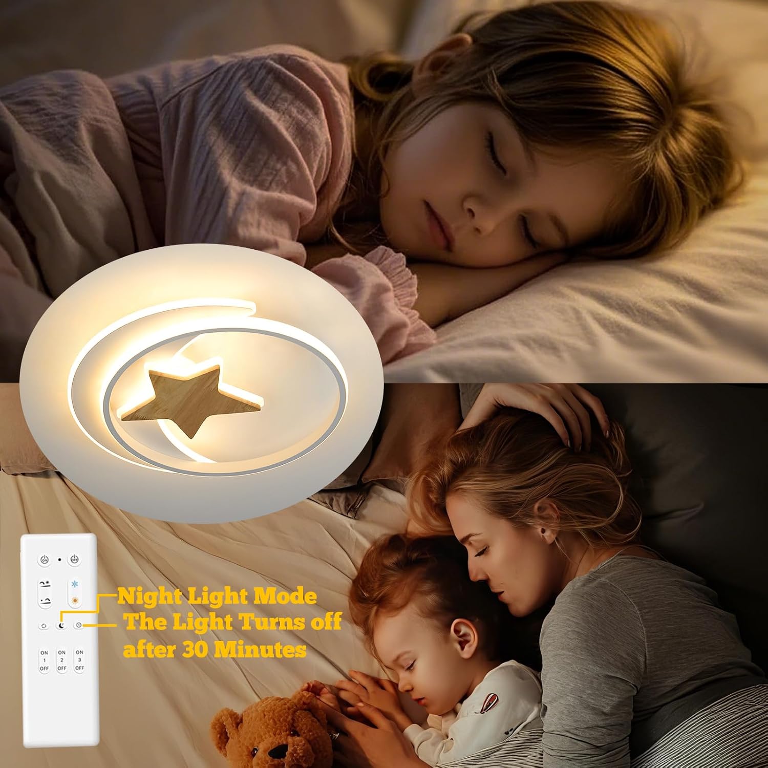 Plafoniera LED Soffitto Dimmerabile 50CM 42W - immagine 5