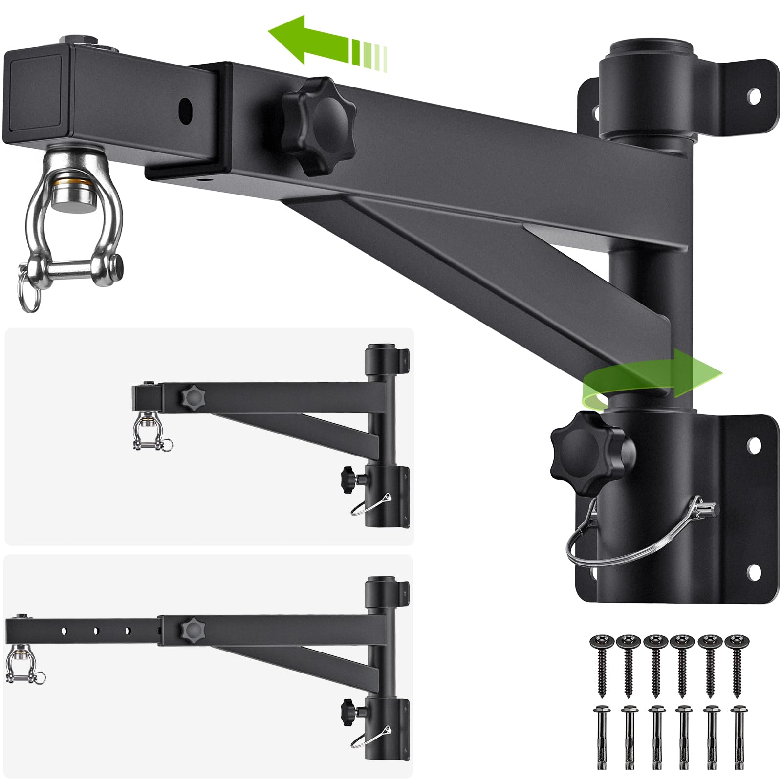 Kipika Gancio Girevole da Parete per Sacco Pesante