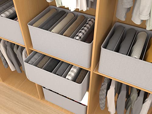 Organizer Armadio Cassettiera per Jeans - 3 Pezzi - immagine 4