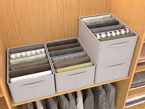 Organizer Armadio Cassettiera per Jeans - 3 Pezzi - immagine 5