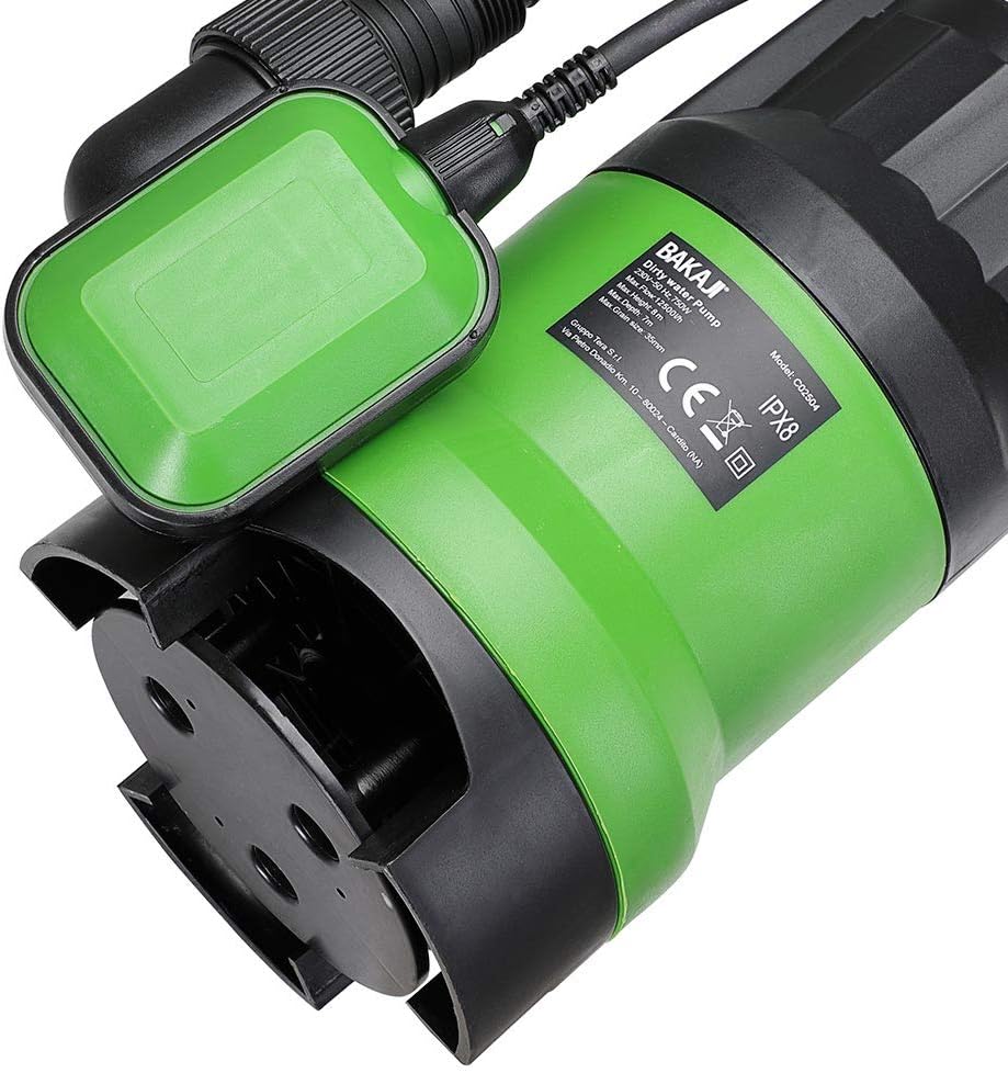 Bakaji Pompa Immersione Elettropompa Acque Sporche 750W - immagine 7