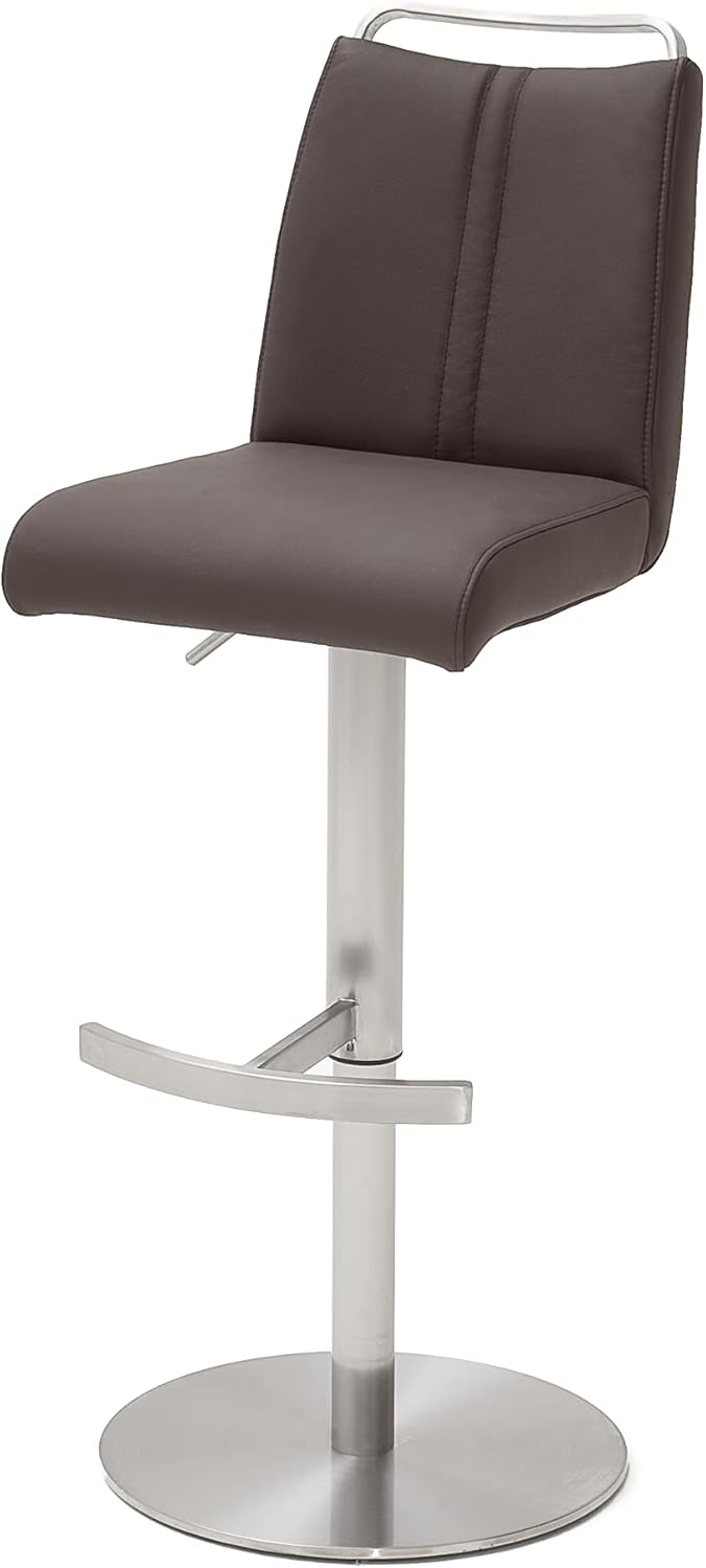 Robas Lund Giulia A Sedia da bar Marrone, Ecopelle - immagine 1