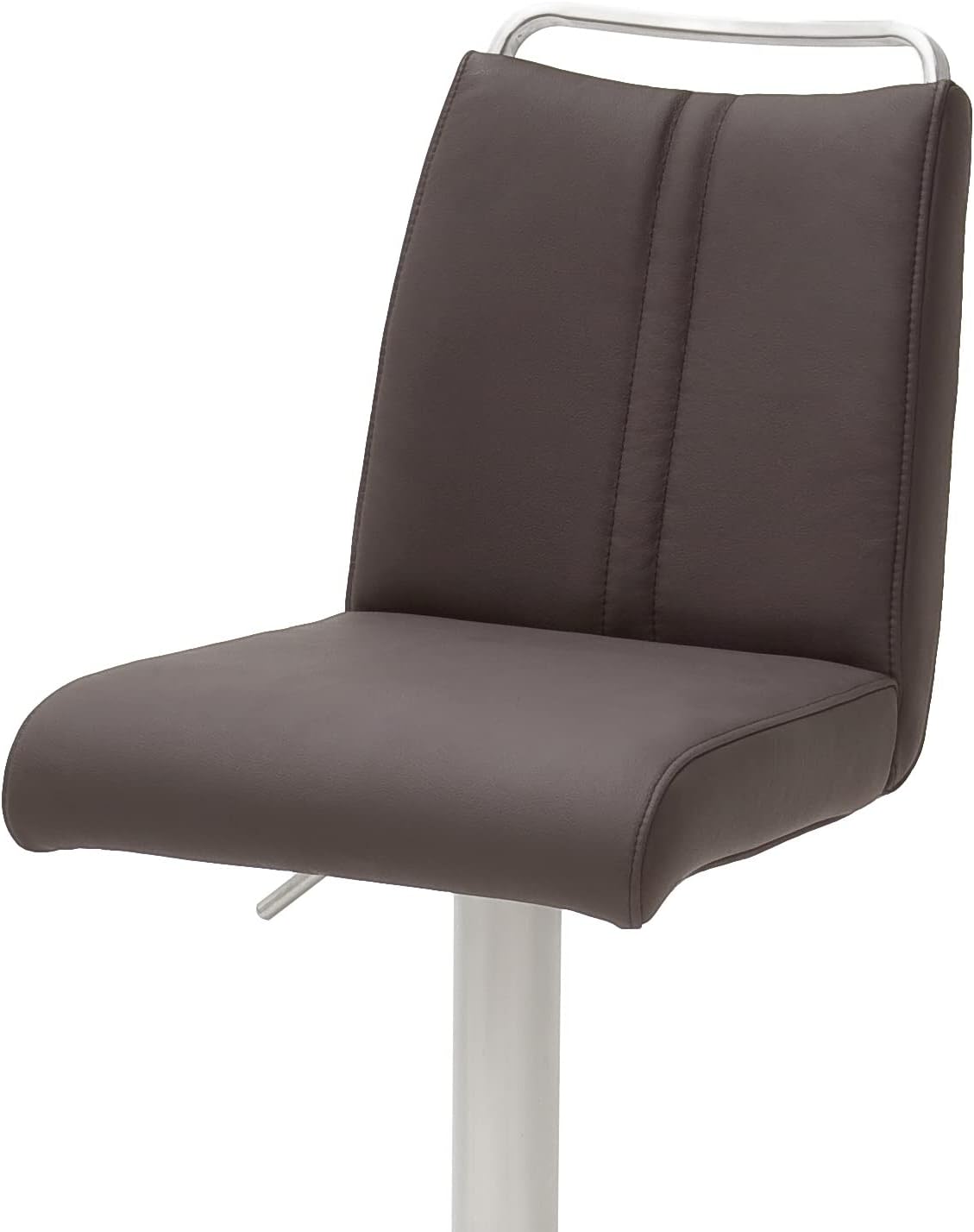Robas Lund Giulia A Sedia da bar Marrone, Ecopelle - immagine 3