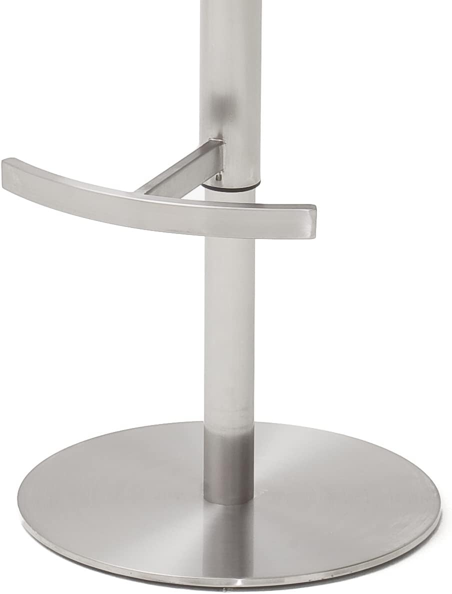 Robas Lund Giulia A Sedia da bar Marrone, Ecopelle - immagine 4