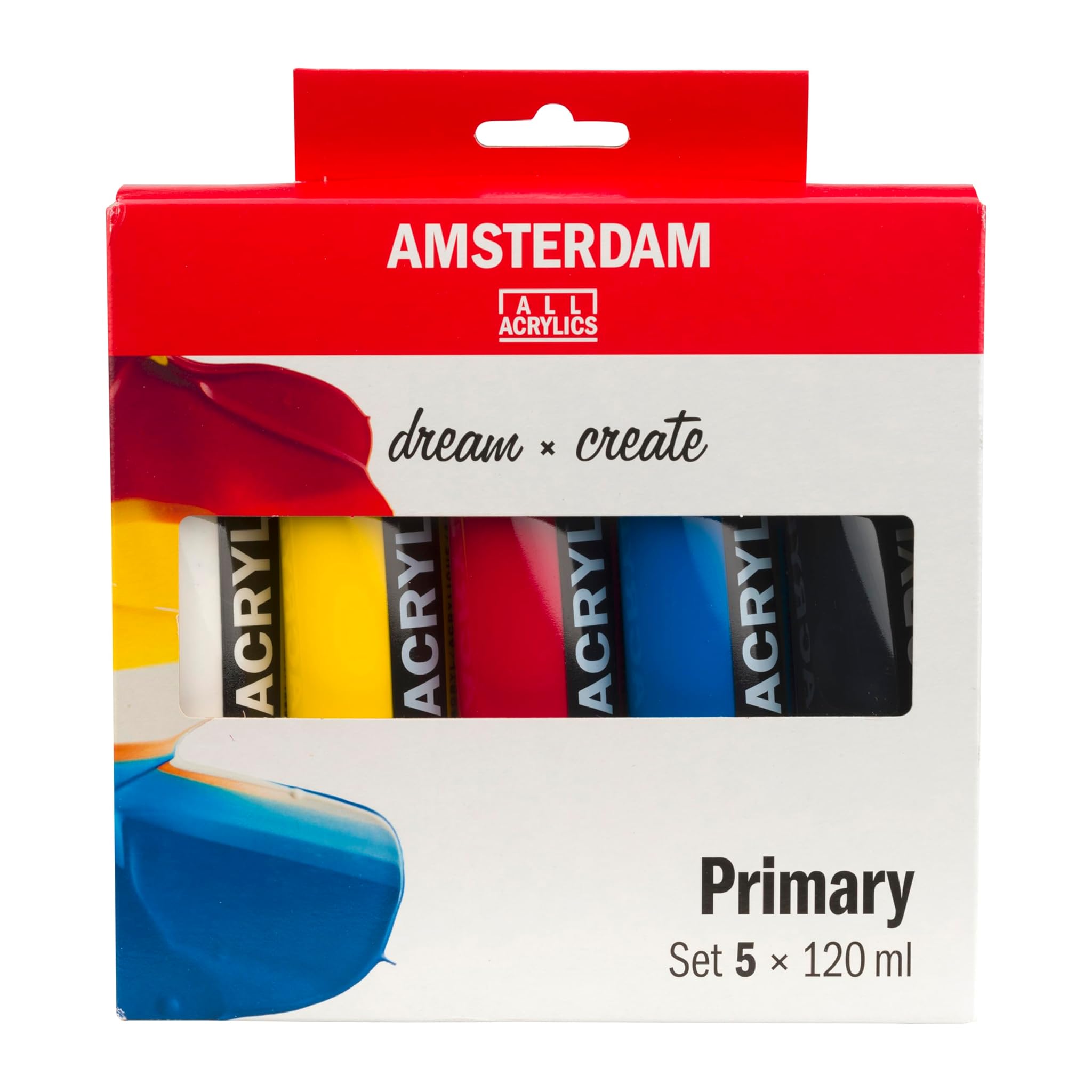 Amsterdam Standard Series Pittura Acrilica - Set 5 x 120ml