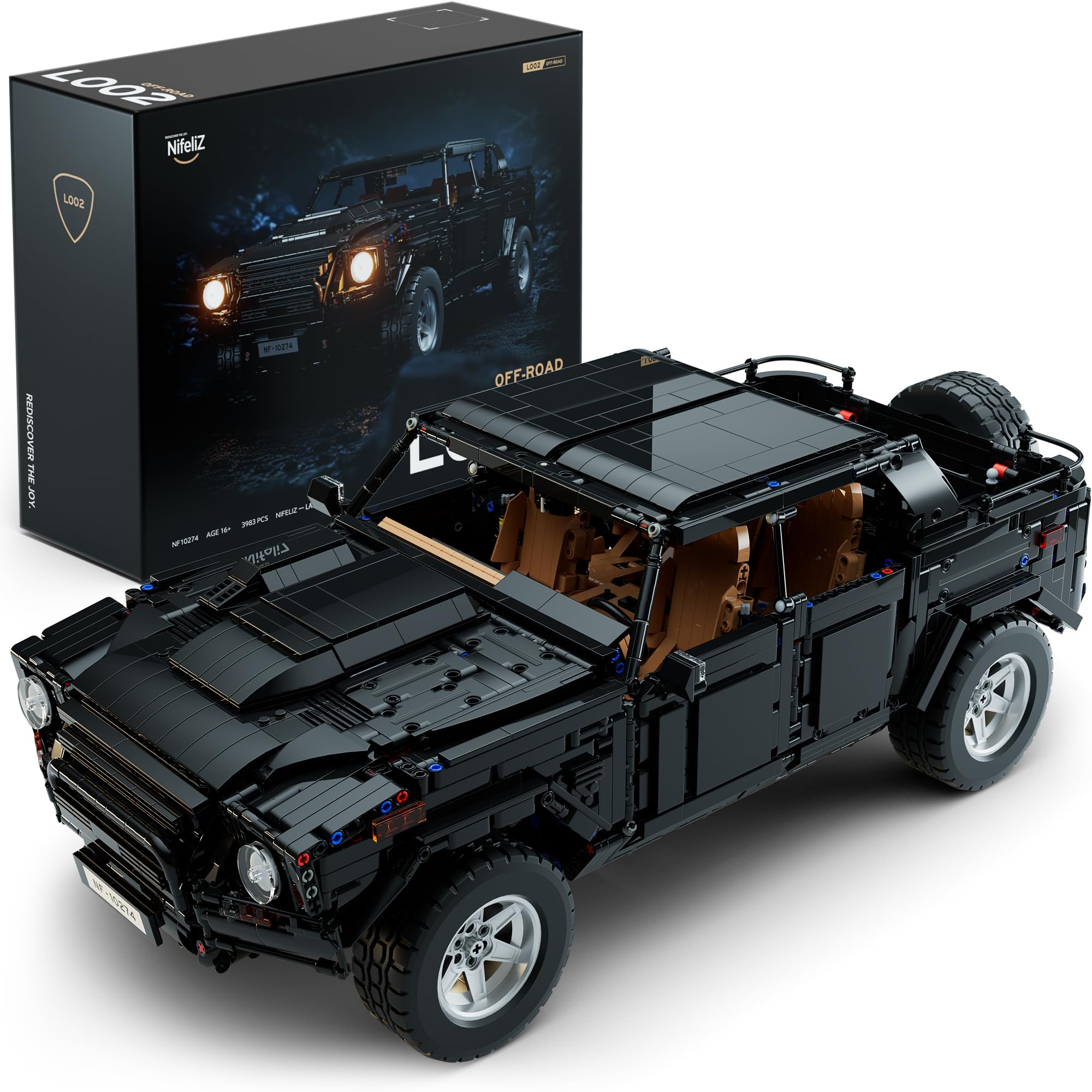 Nifeliz L002 Set Costruzioni Auto Fuoristrada 1:8