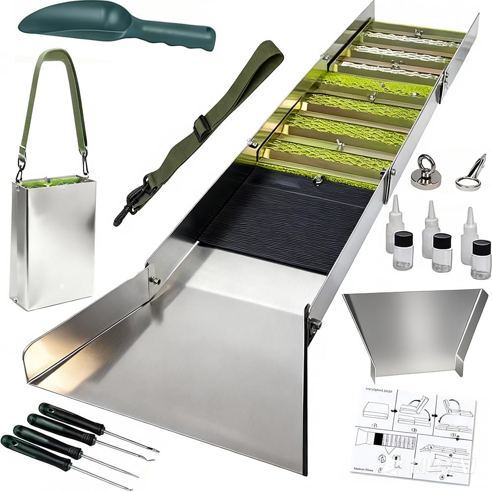 Set Completo Ricerca Dell'oro Pieghevole 127cm