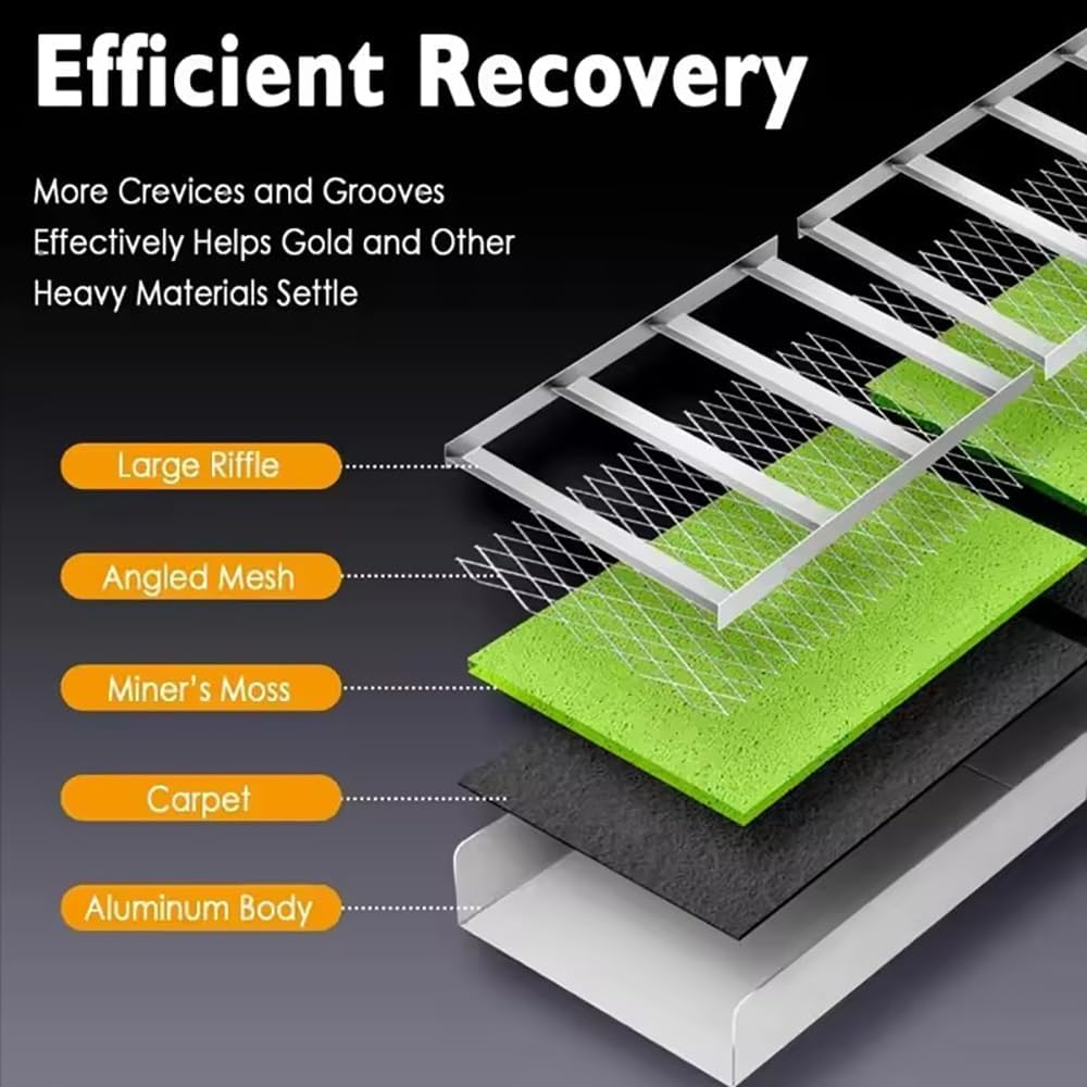 Set Completo Ricerca Dell'oro Pieghevole 127cm - immagine 2