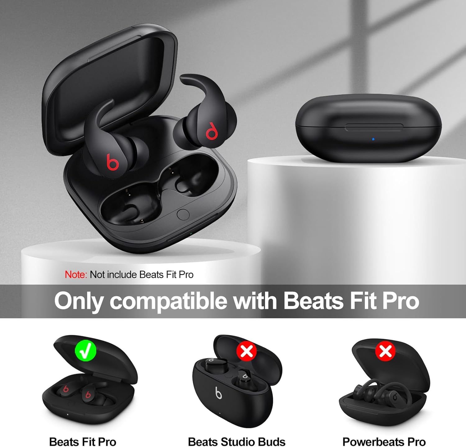 Custodia Ricarica Wireless per B-eats Fit Pro 700 mAh - immagine 2