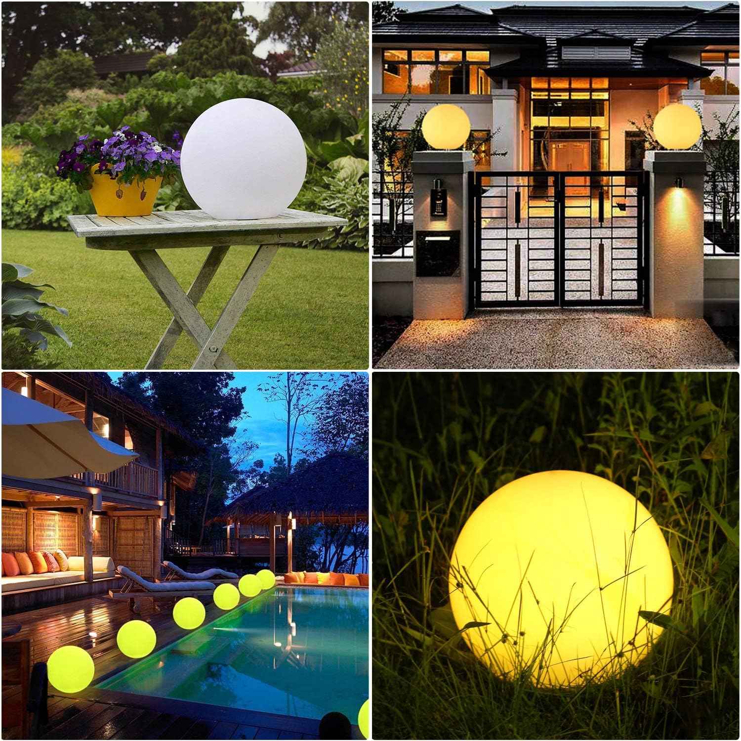 Mr.Go Sfera Luminosa LED 10" con Telecomando - immagine 7