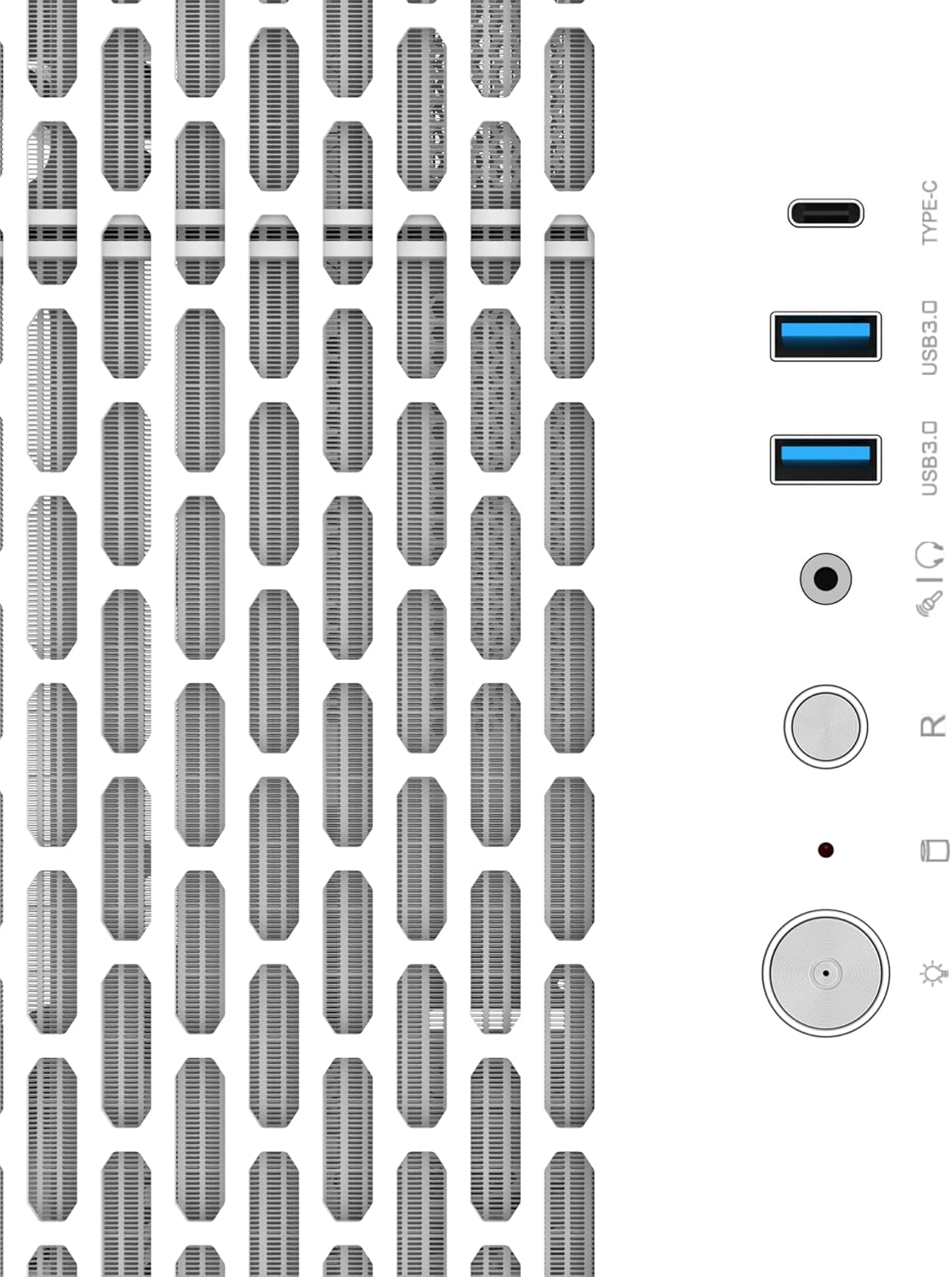 Thermaltake AX500 | Full Tower Case | Bianco - immagine 5