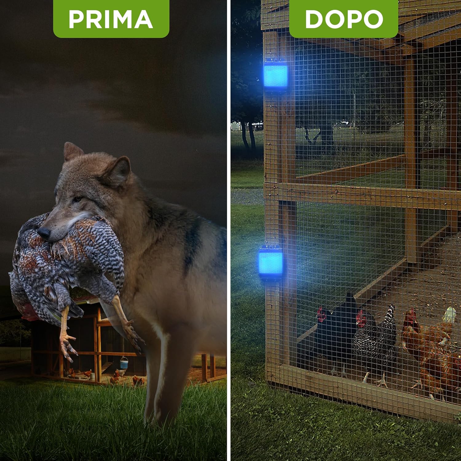 Isotronic Repellente per Animali Selvatici con LED Blu - immagine 5