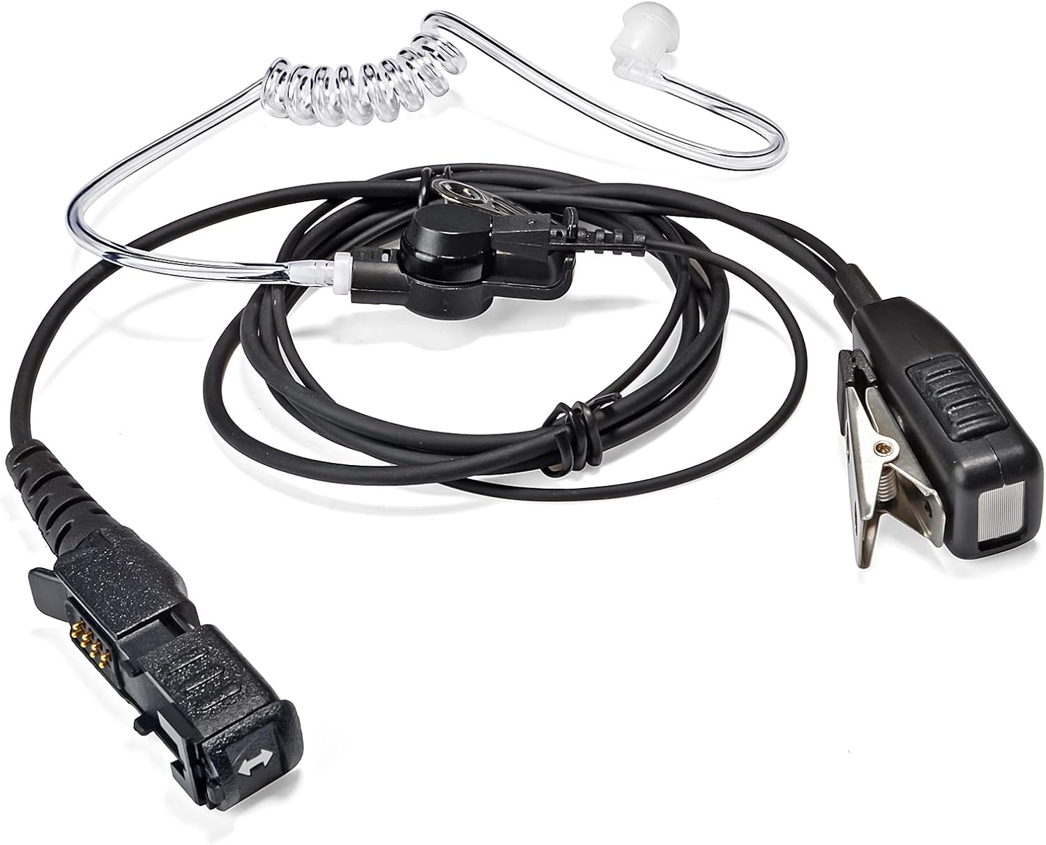 Hys Auricolare con Microfono per Motorola Multi-Pin Radio - immagine 6