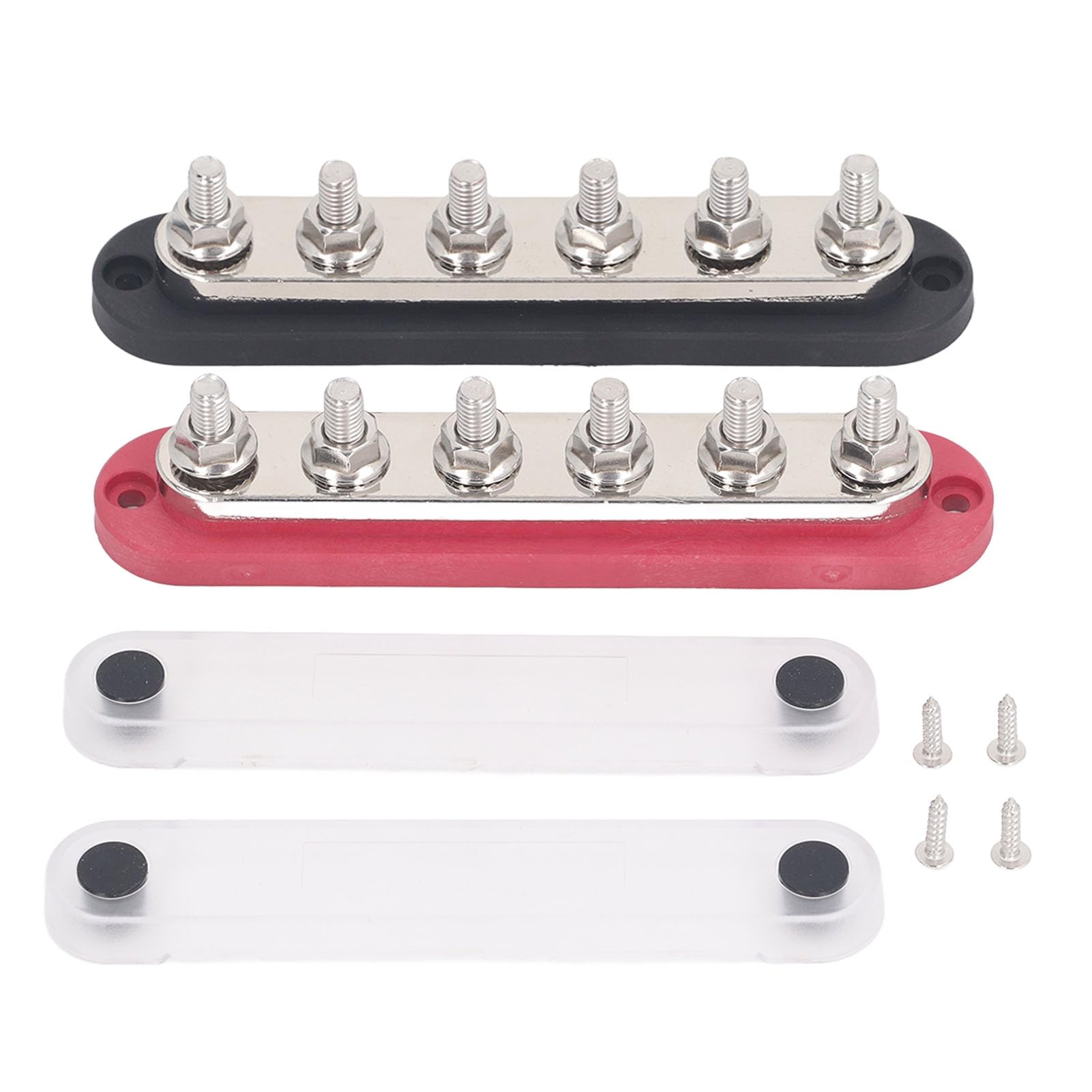 Morsettiera per Sbarre Collettrici Batterie Marine 2 Pezzi