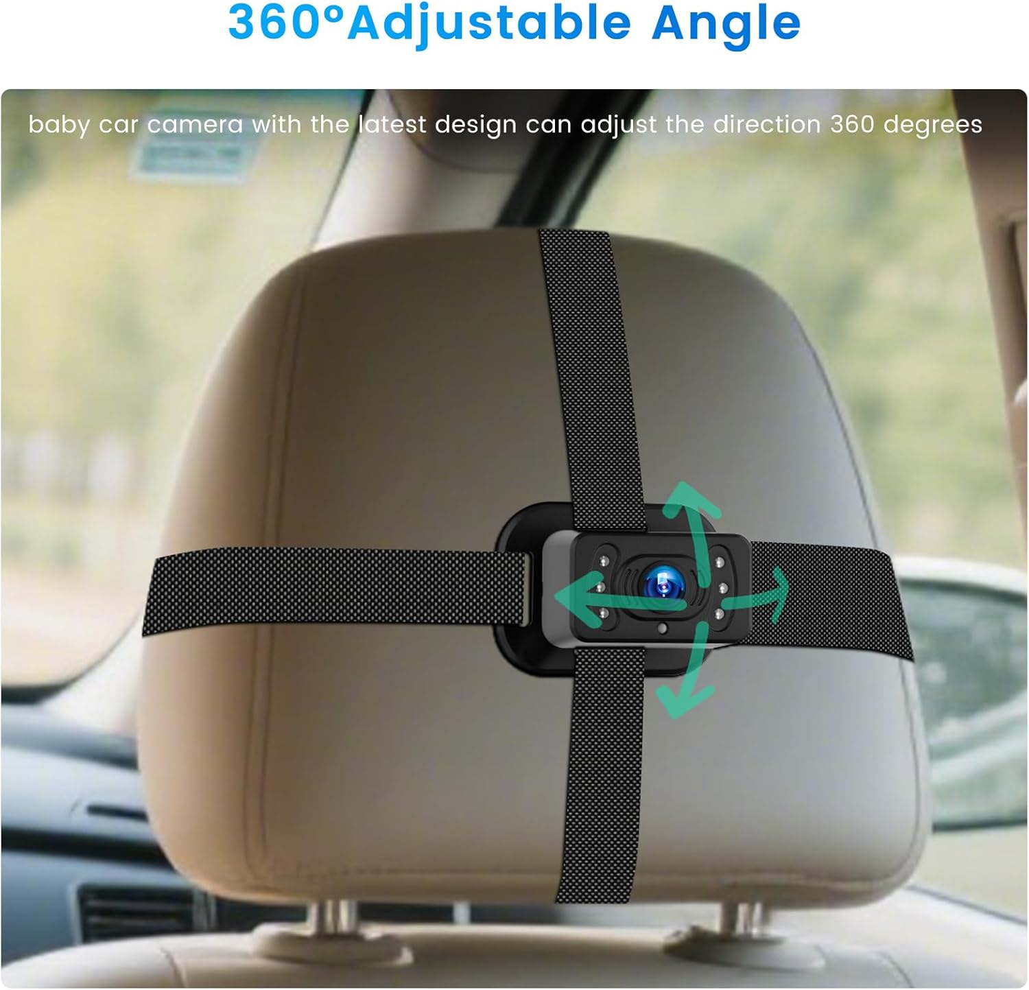 Videocamera per Bambini con 2 Camere e Monitor HD 6,9" - immagine 2