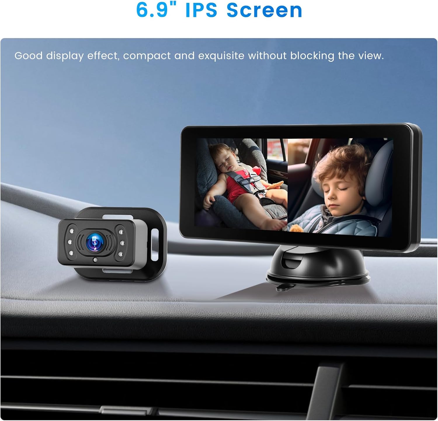 Videocamera per Bambini con 2 Camere e Monitor HD 6,9" - immagine 3