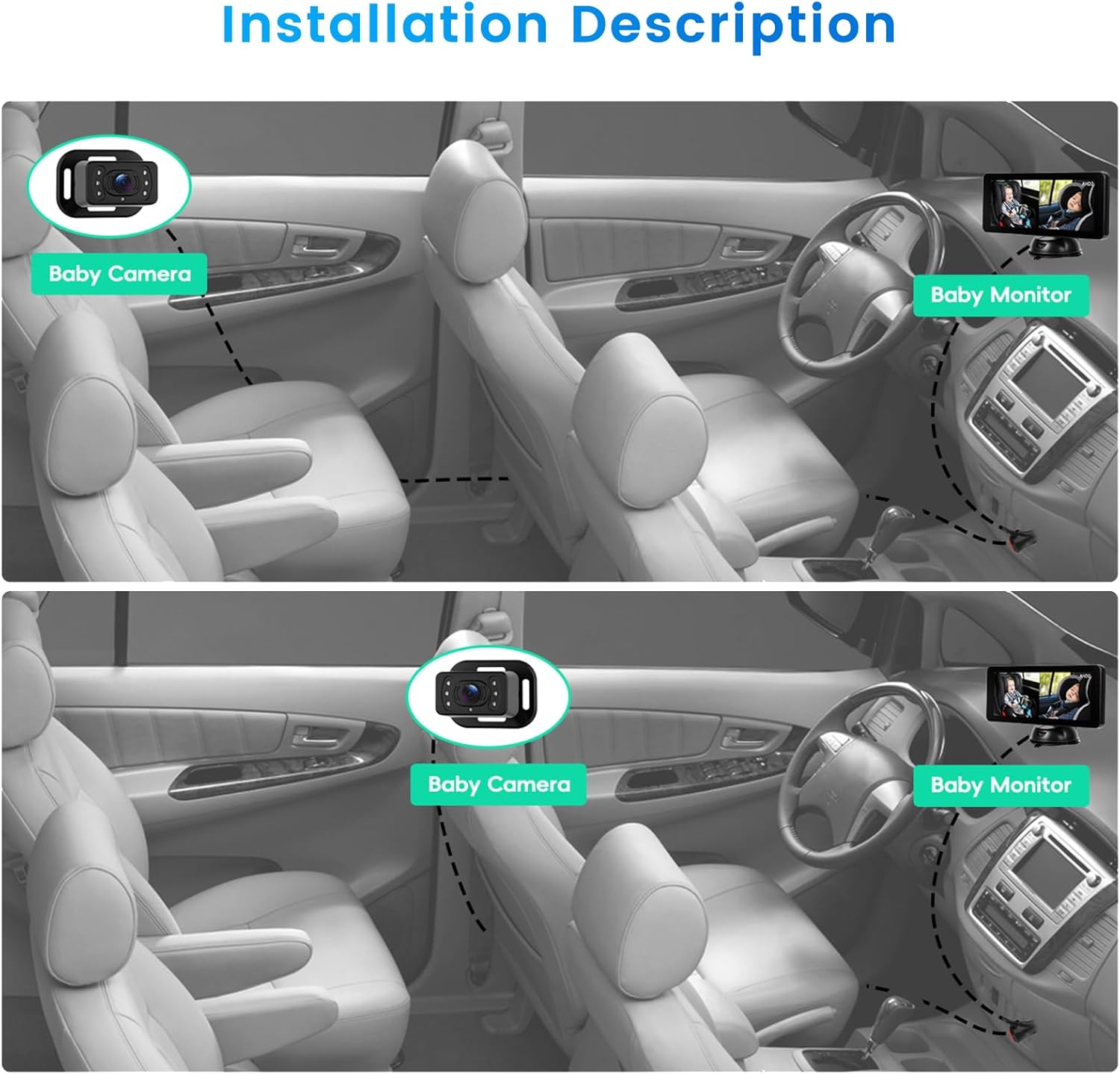 Videocamera per Bambini con 2 Camere e Monitor HD 6,9" - immagine 5