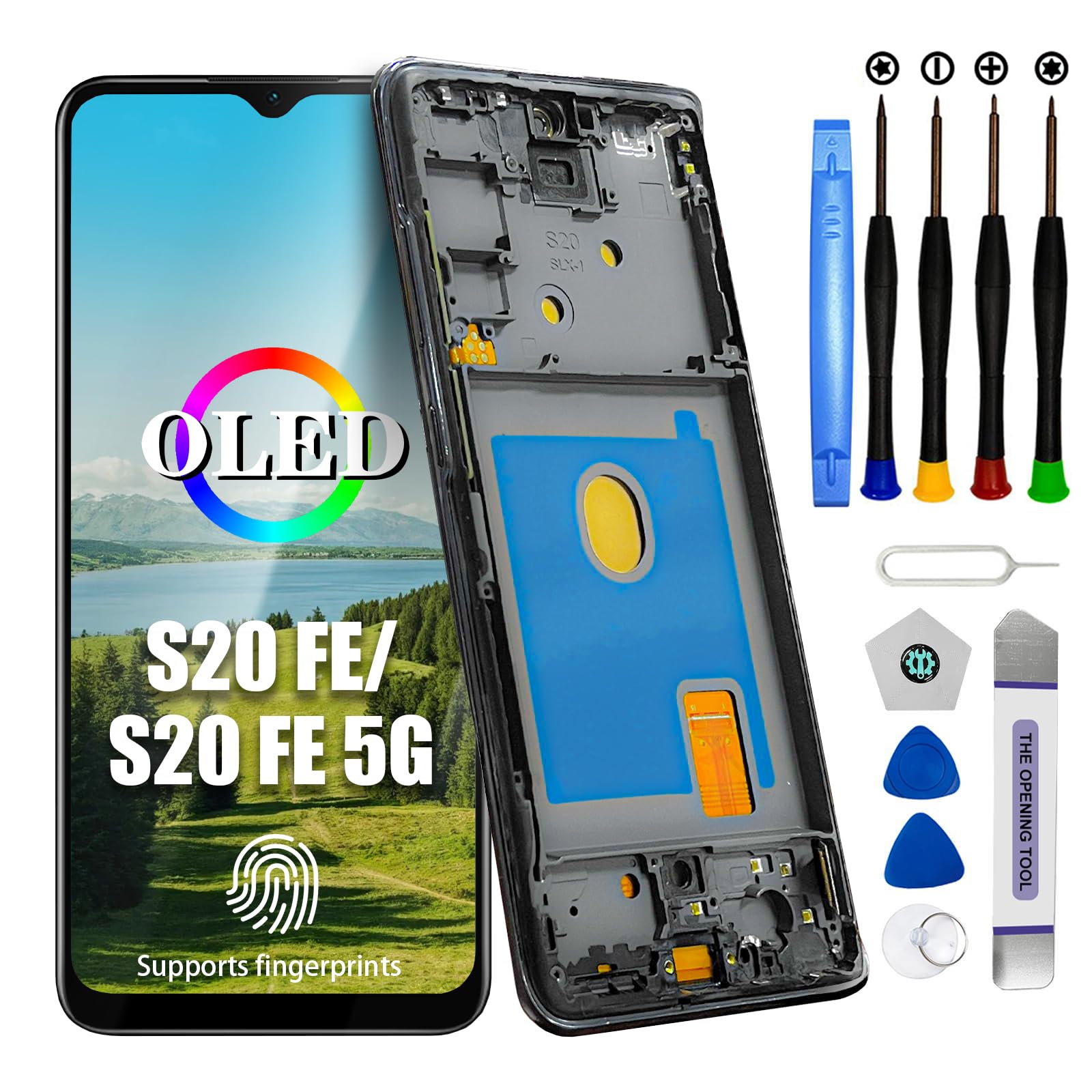 DTD Schermo OLED Ricambio Samsung Galaxy S20 FE/5G 6.5"