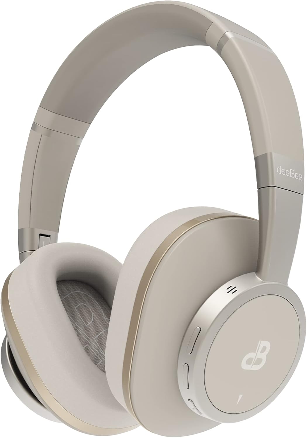 Deebee dB-Pulse Cuffie Bluetooth ANC 40mm, Nero - immagine 1