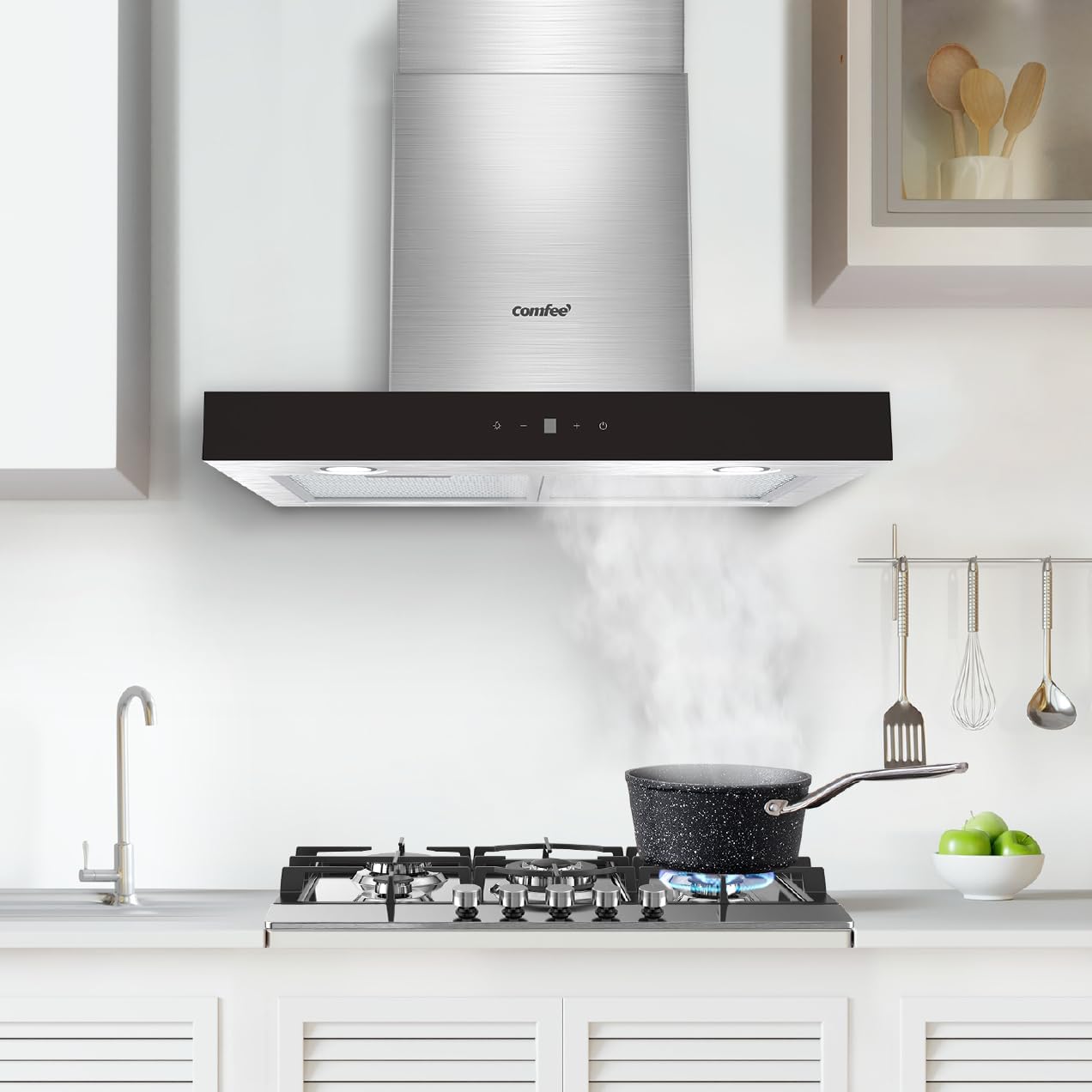 Comfee' Cappa Aspirante 60 cm Classe A+++ TSHM77SS-60 - immagine 2