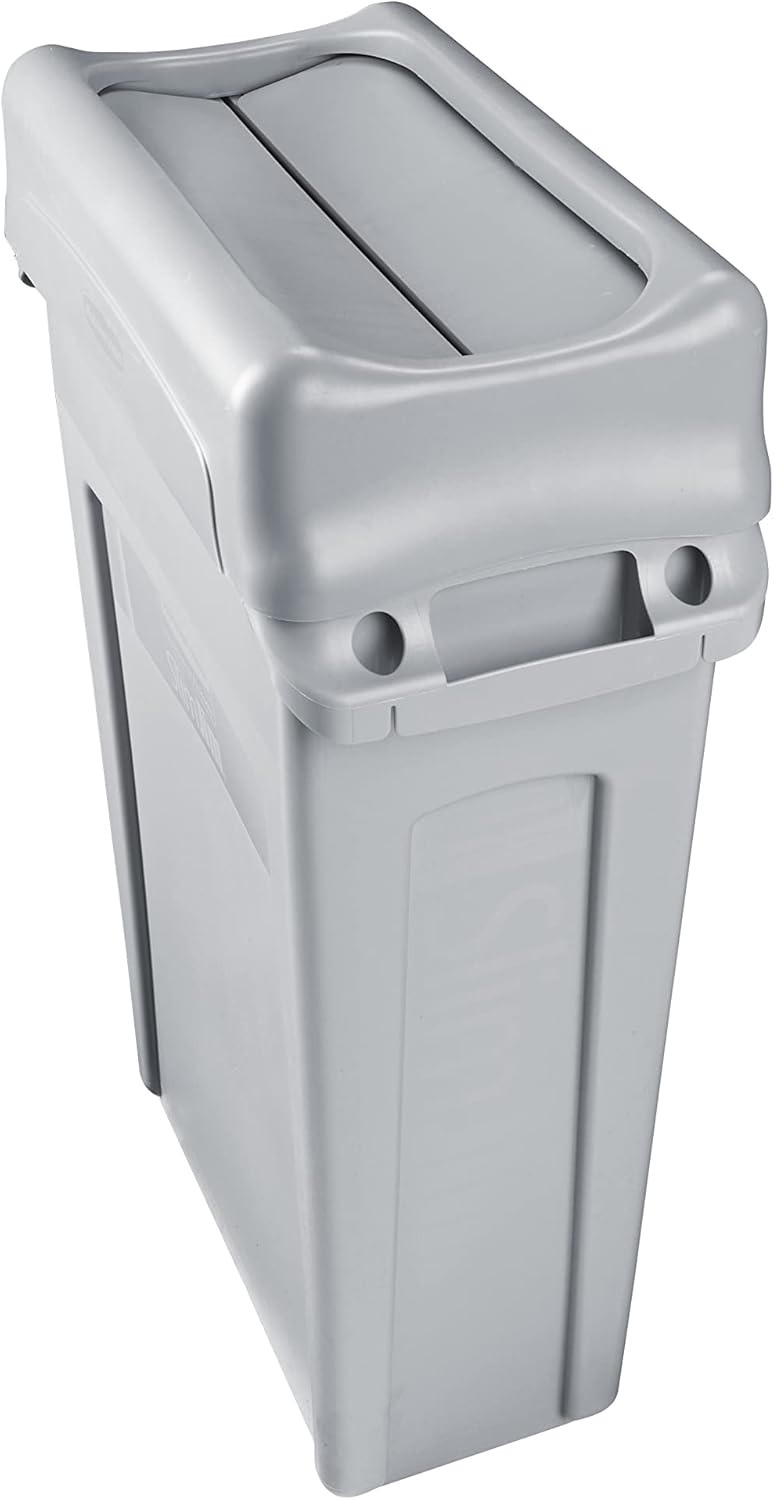 Rubbermaid FG267360BLA Coperchio Basculante, Nero - immagine 6