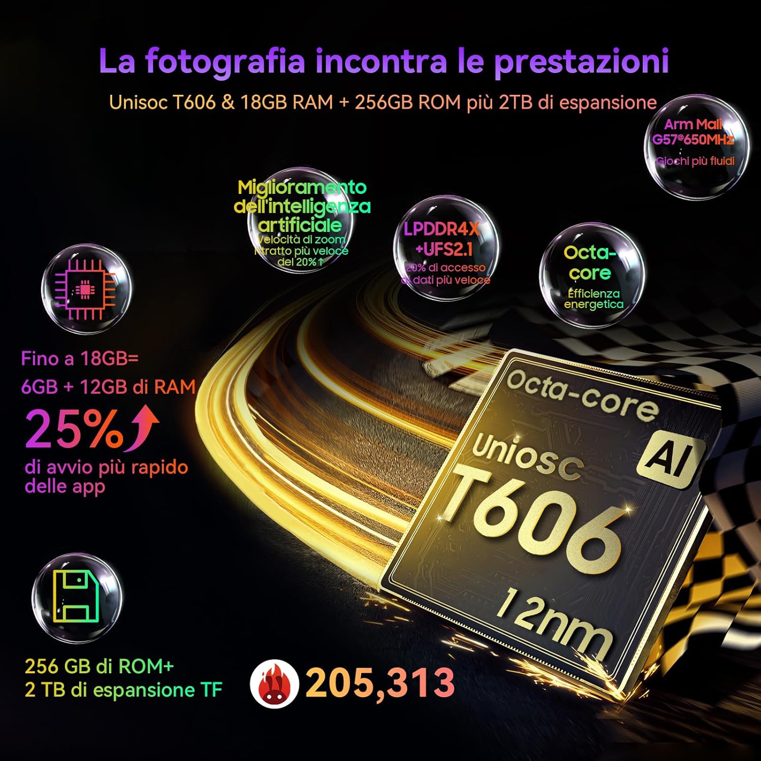 Blackview Tab9 Wifi Tablet 11 Pollici 2.4k FHD+, Android 14 - immagine 4