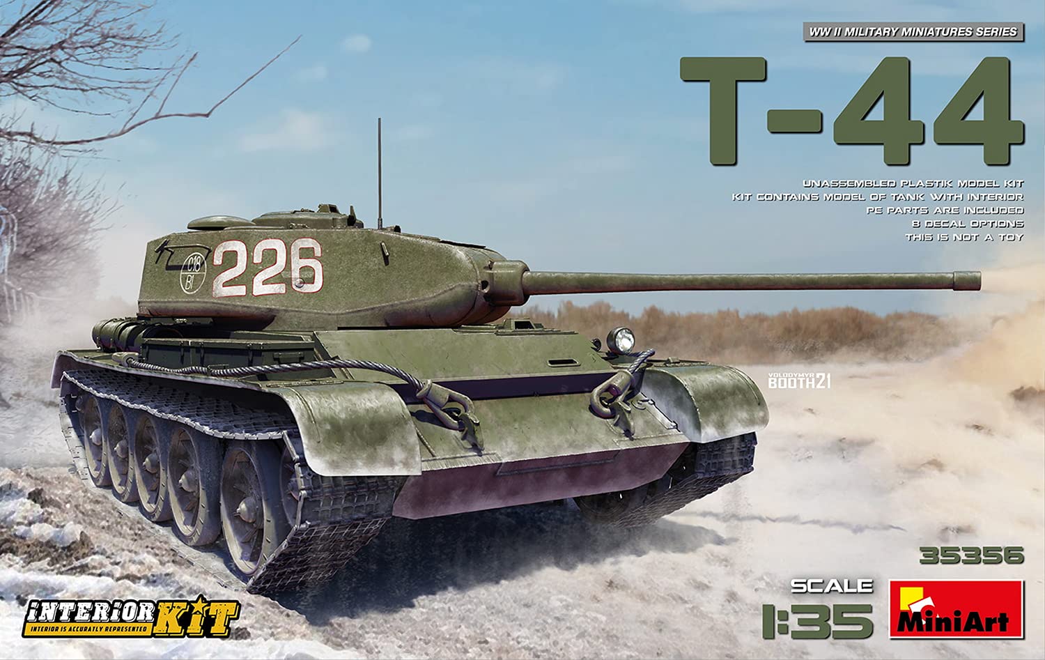 MiniArt: T-44 Kit interno in 1:35 [6465356]