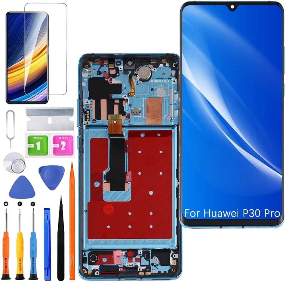 Display di ricambio per Huawei P30 Pro LCD TFT, Aurora - immagine 1
