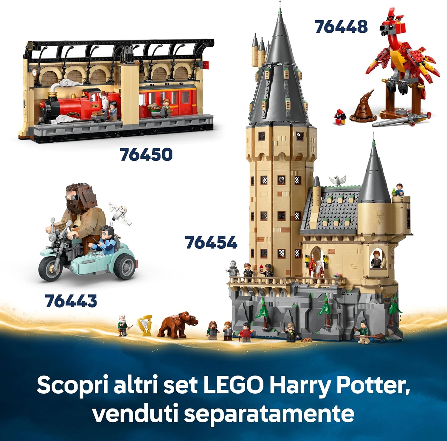 Lego Harry Potter - Il Libro Mostro dei Mostri Azzannante - immagine 4