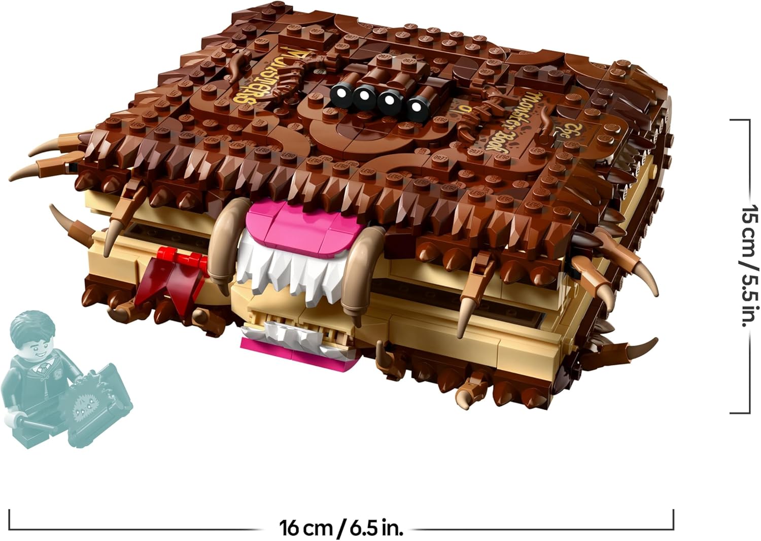 Lego Harry Potter - Il Libro Mostro dei Mostri Azzannante - immagine 5