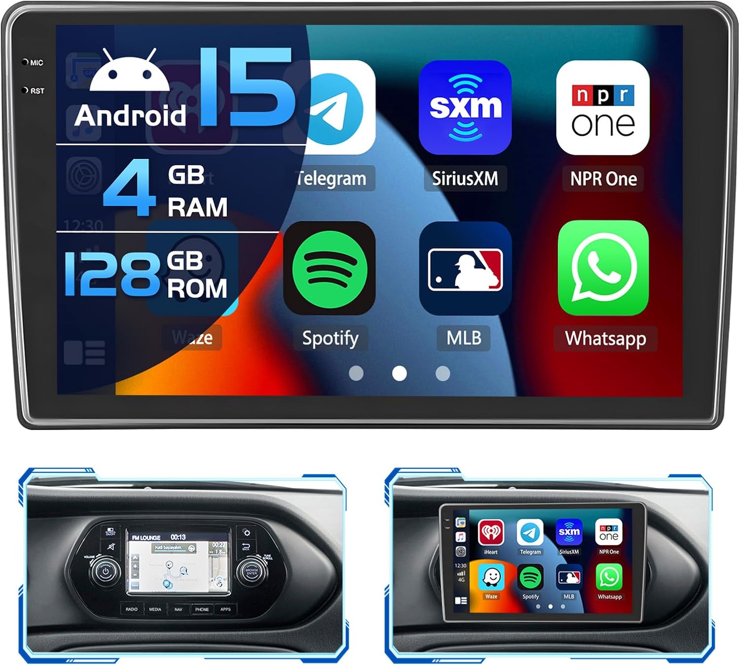 Autoradio 9'' per Fiat Egea 2015-2020 - immagine 1