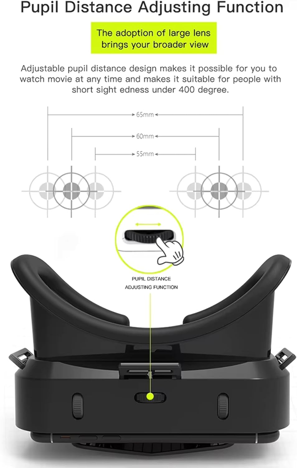 Cuffie VR per Realtà Virtuale - Visore 3D e Videogiochi - immagine 4