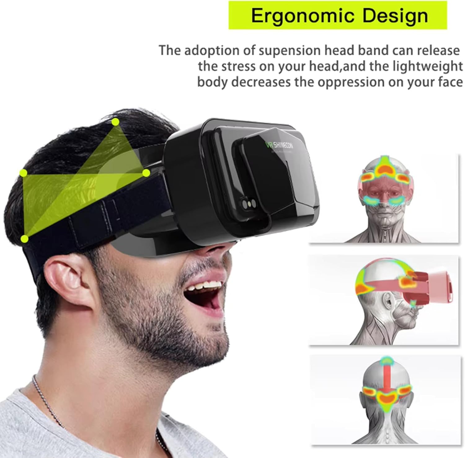 Cuffie VR per Realtà Virtuale - Visore 3D e Videogiochi - immagine 7