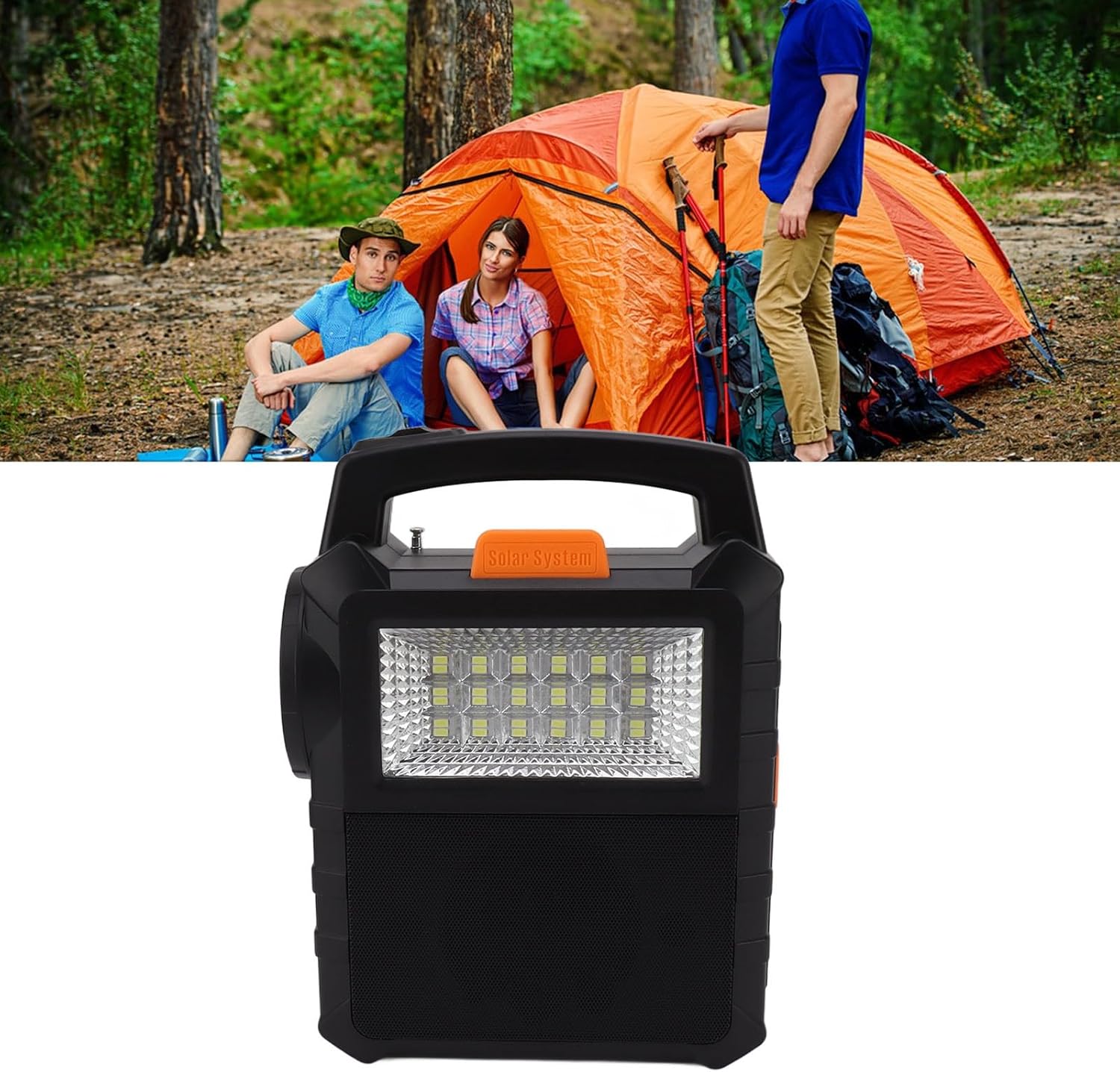 Generatore Solare Portatile con Luce Integrata - immagine 2