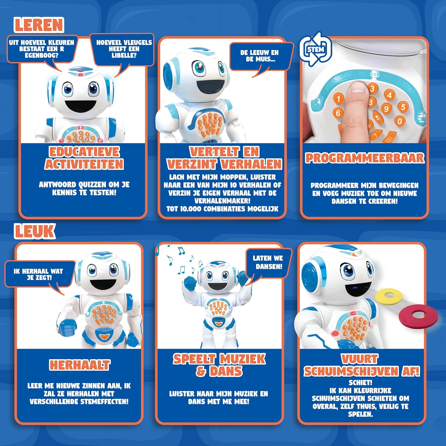 Lexibook Interactive Robot Powerman - Star - immagine 2