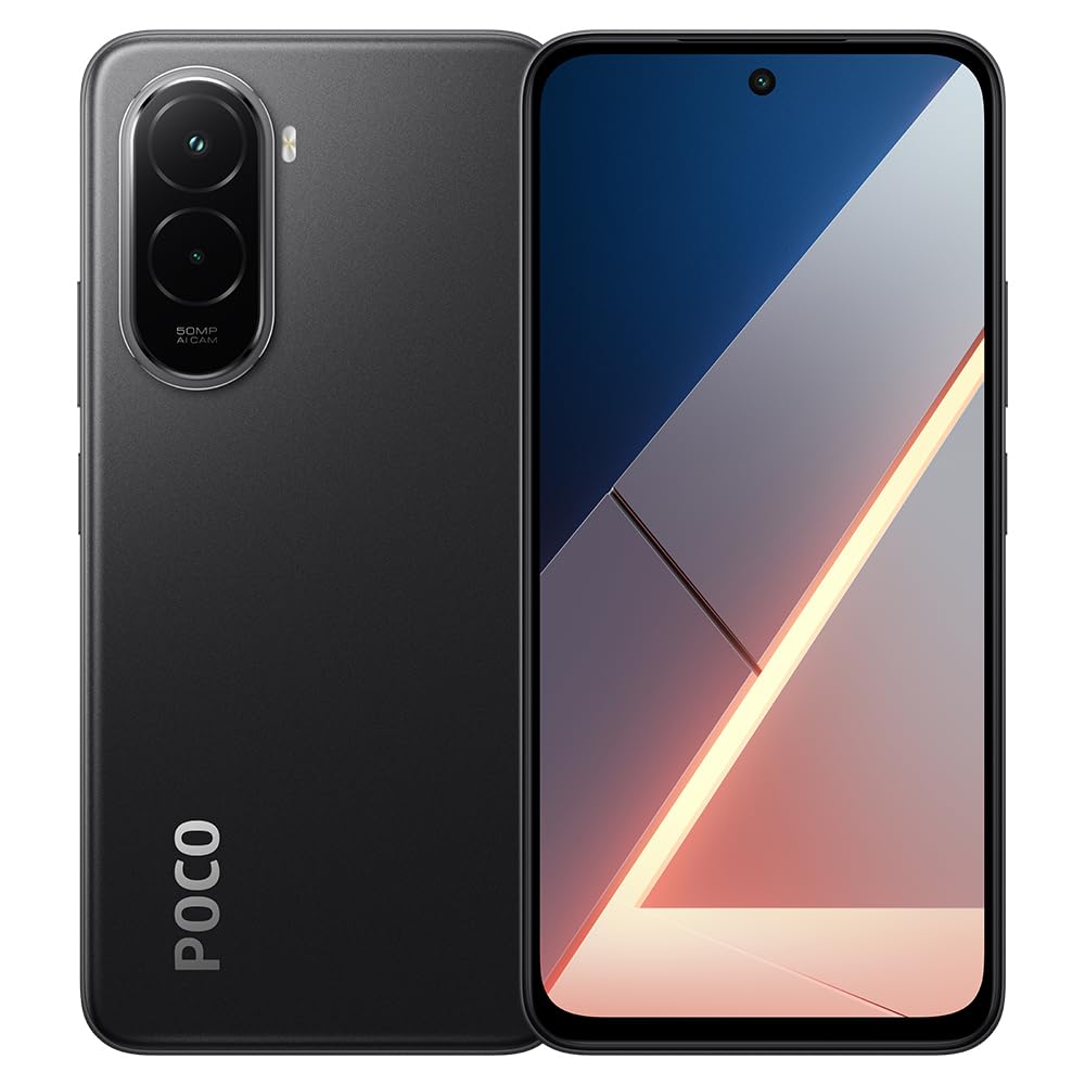 XIAOMI Poco M7 Nero 6GB RAM 128GB ROM (senza caricabatterie)