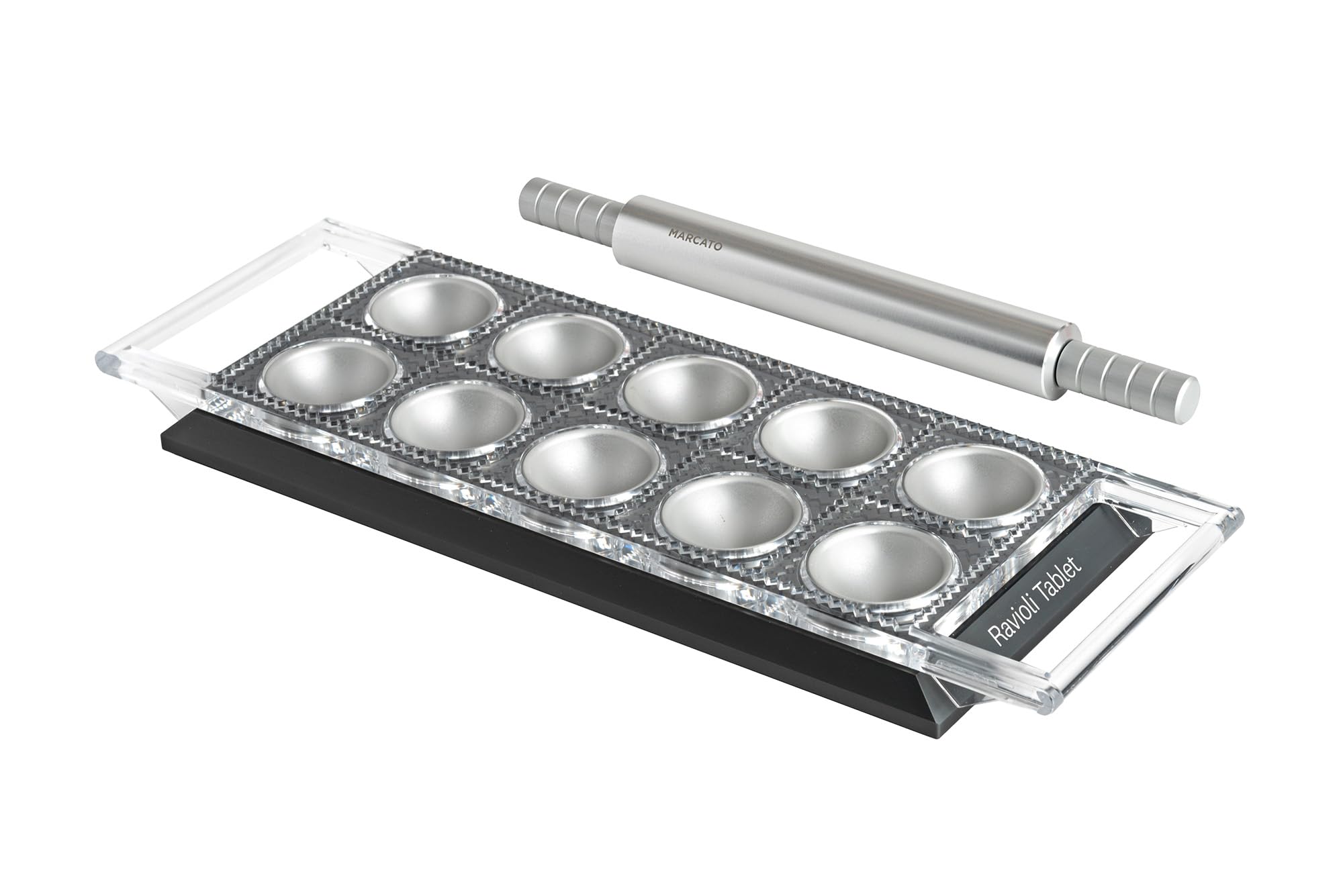 Marcato Ravioli Tablet - Stampo per Ravioli Powder Grigio
