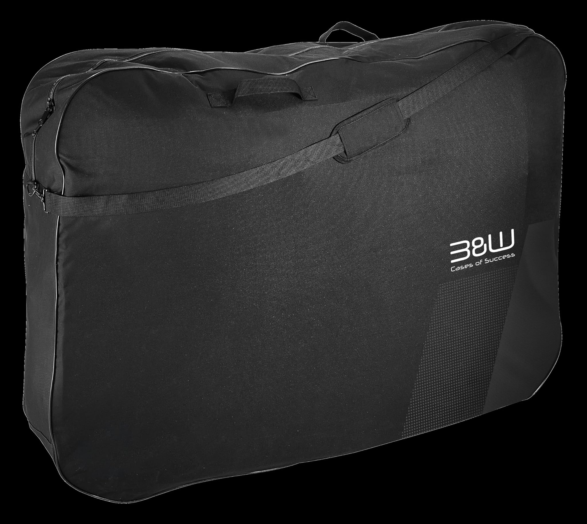 B&W International 96250N Custodia per Bicicletta Unisex, da Adulto, Colore: Nero