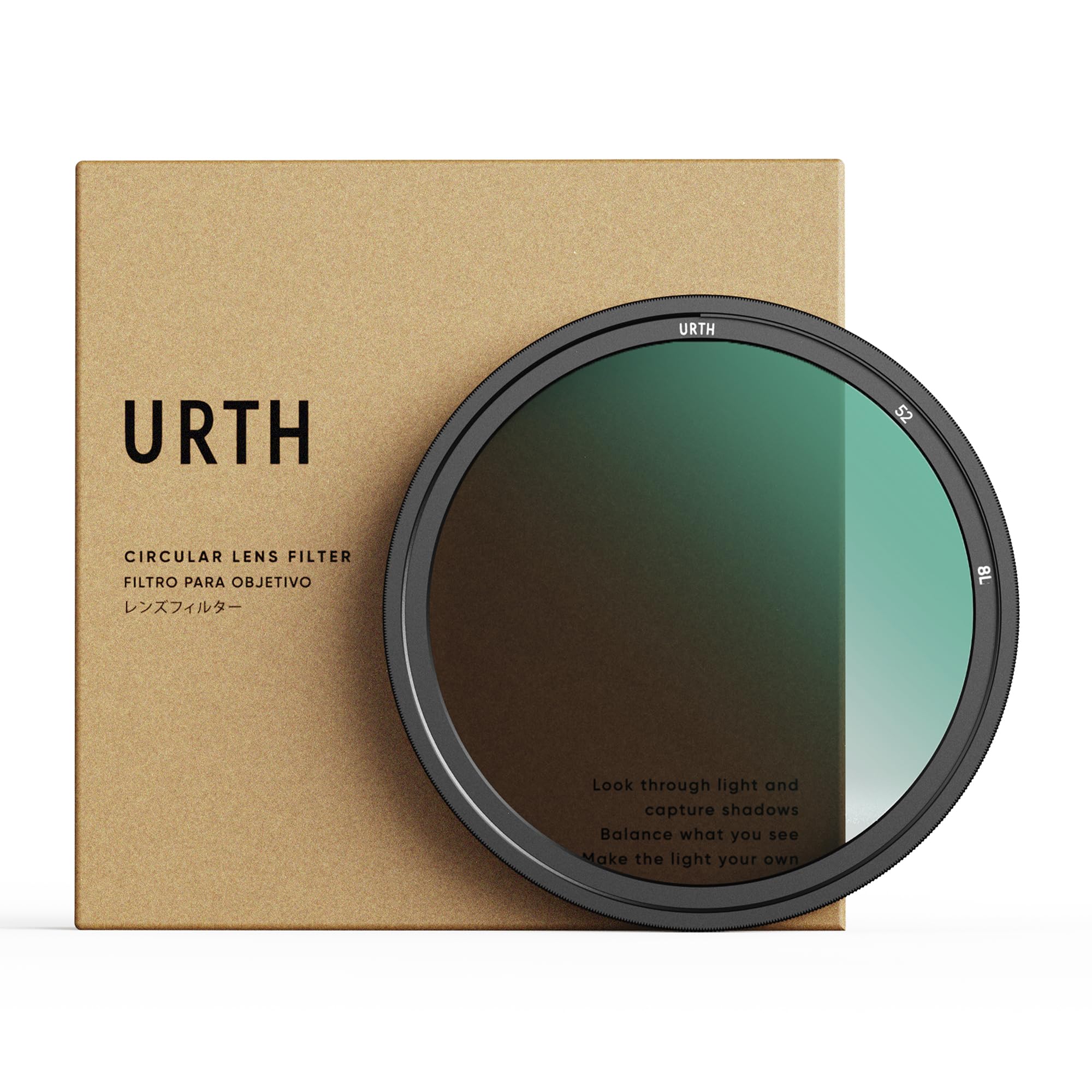 Urth - Filtro polarizzatore circolare (CPL) per obiettivi 52 mm