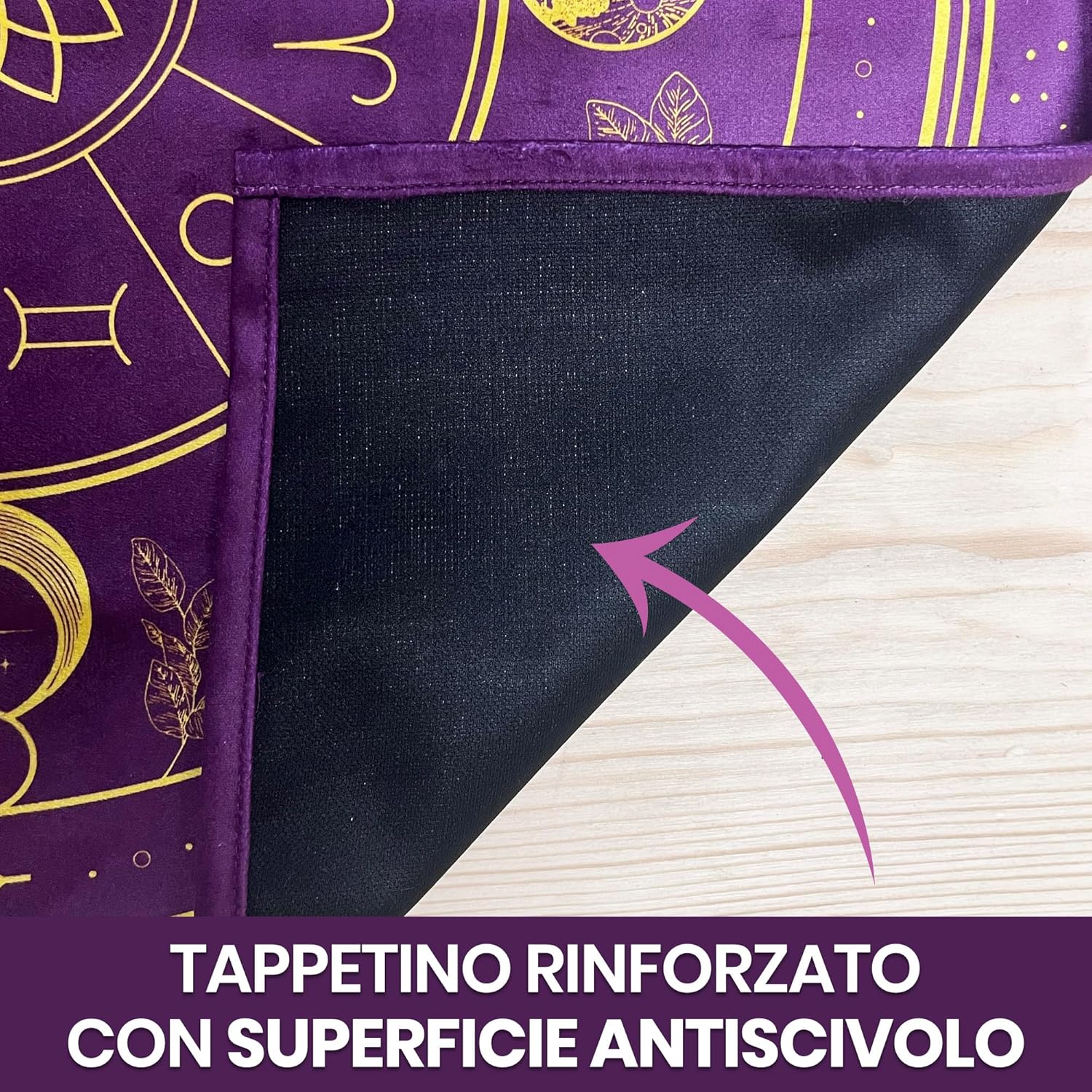 Tappeto Divinatorio e Sacchetto per Carte Oracoli - immagine 5