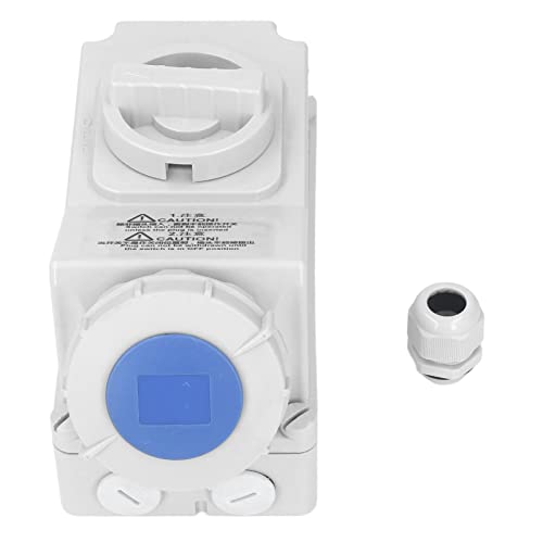 Presa Impermeabile da Esterno 32A con Interblocco