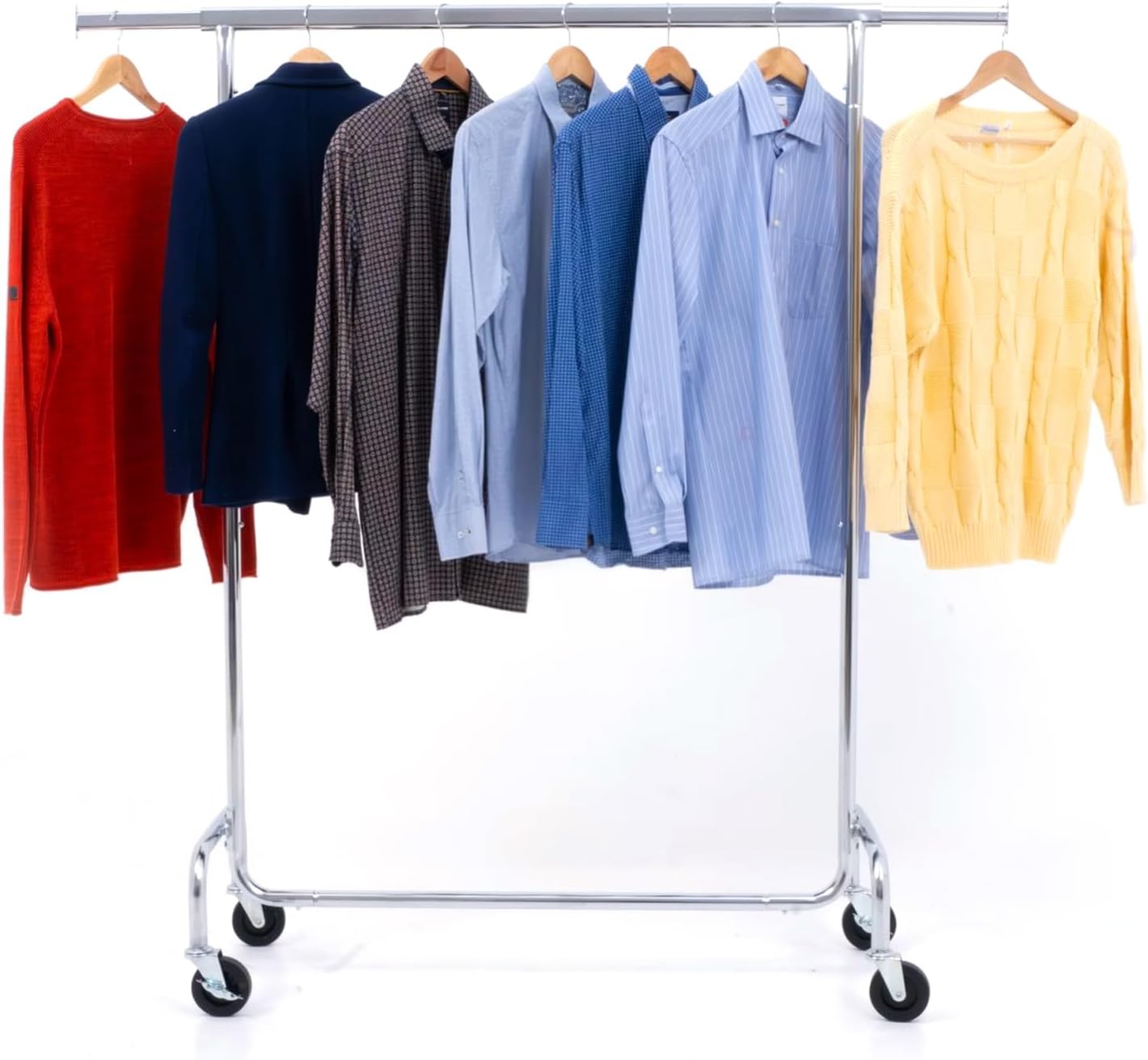 Tatkraft Didrik - Robusto Stand Appendiabiti su Ruote - immagine 8