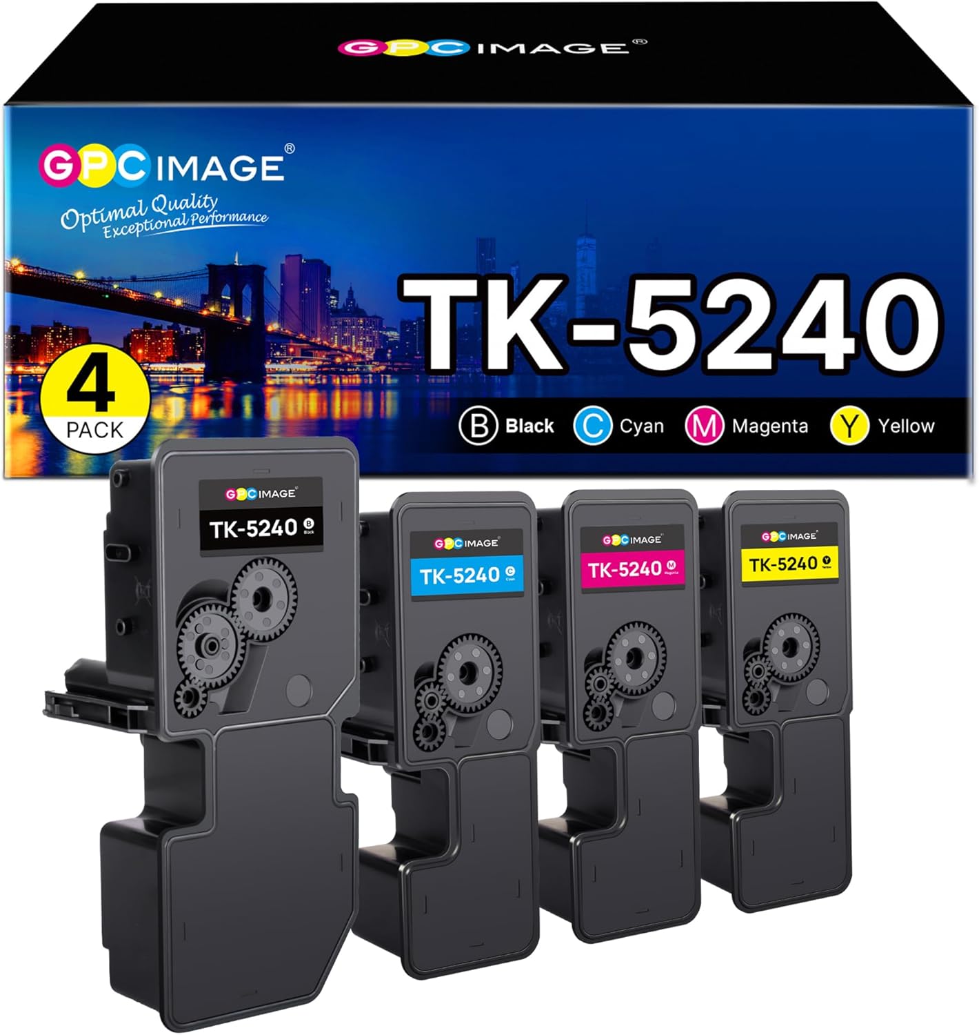 Gpc Image TK-5240 TK5240 per ECOSYS (confezione da 4) - immagine 1
